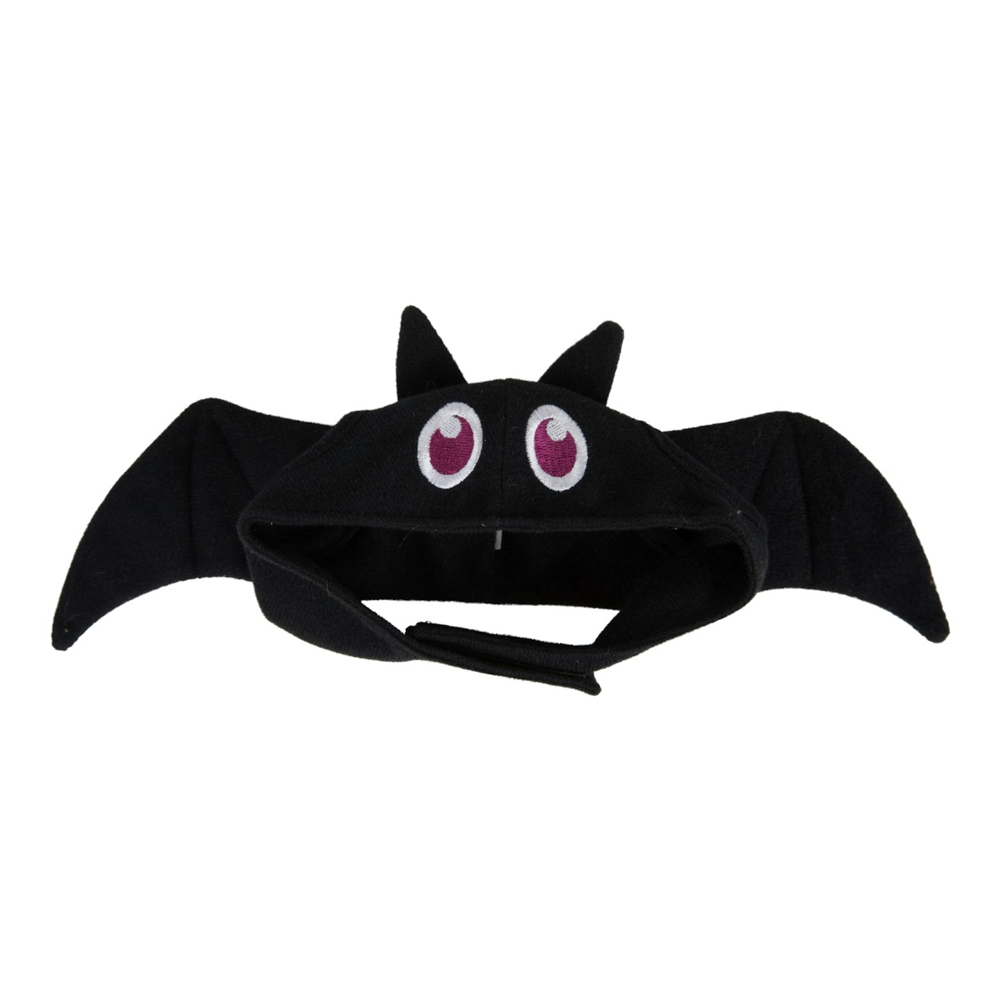 Wag-a-Tude Halloween Bat Costume Dog Hat Black