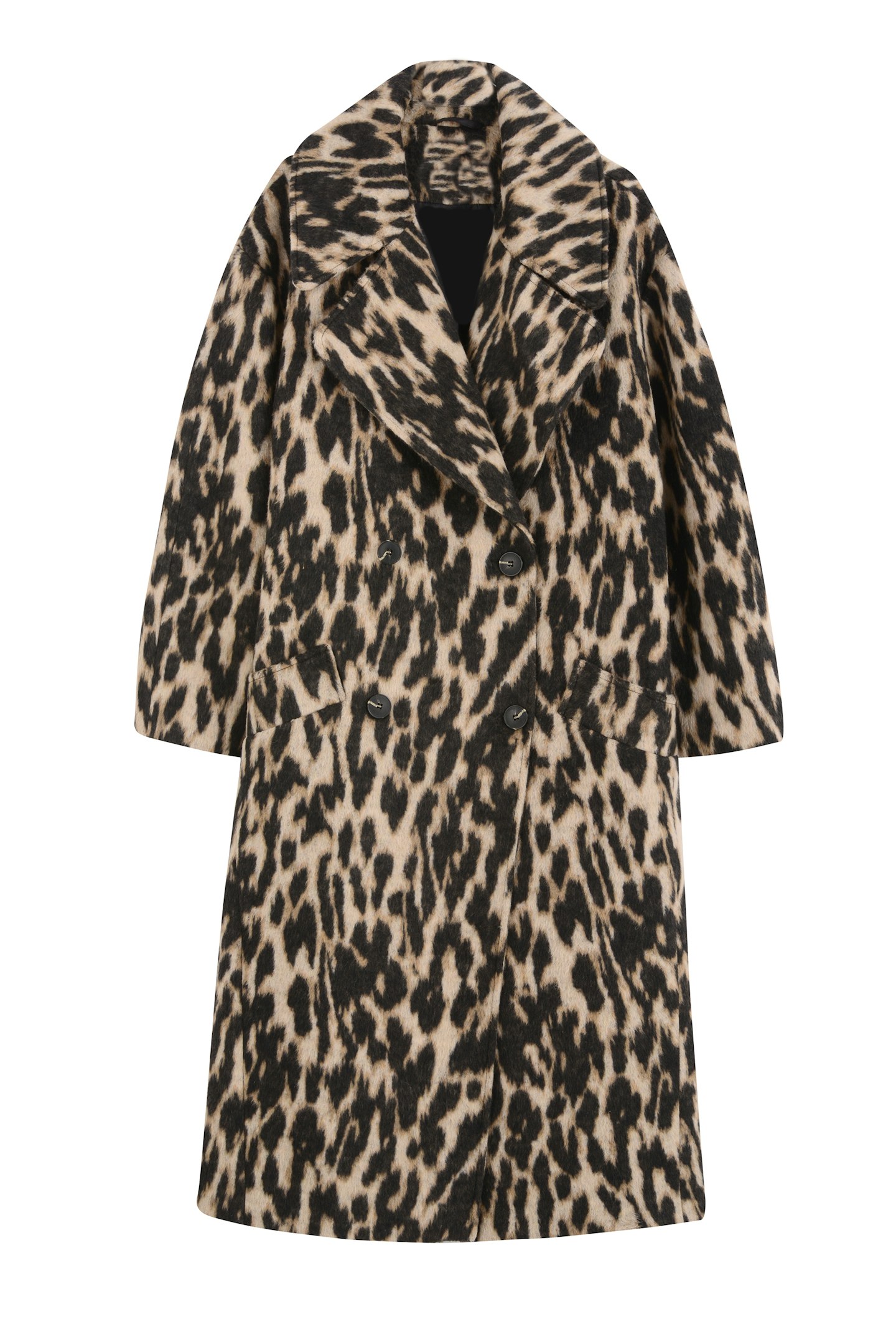Topshop, Idol Leopard Print Maxi Coat, £99.99
