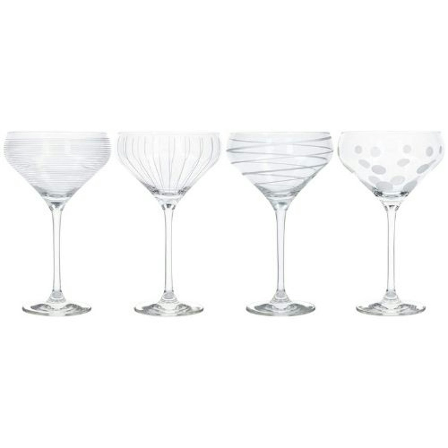 Mikasa 'Cheers' Champagne Glasses