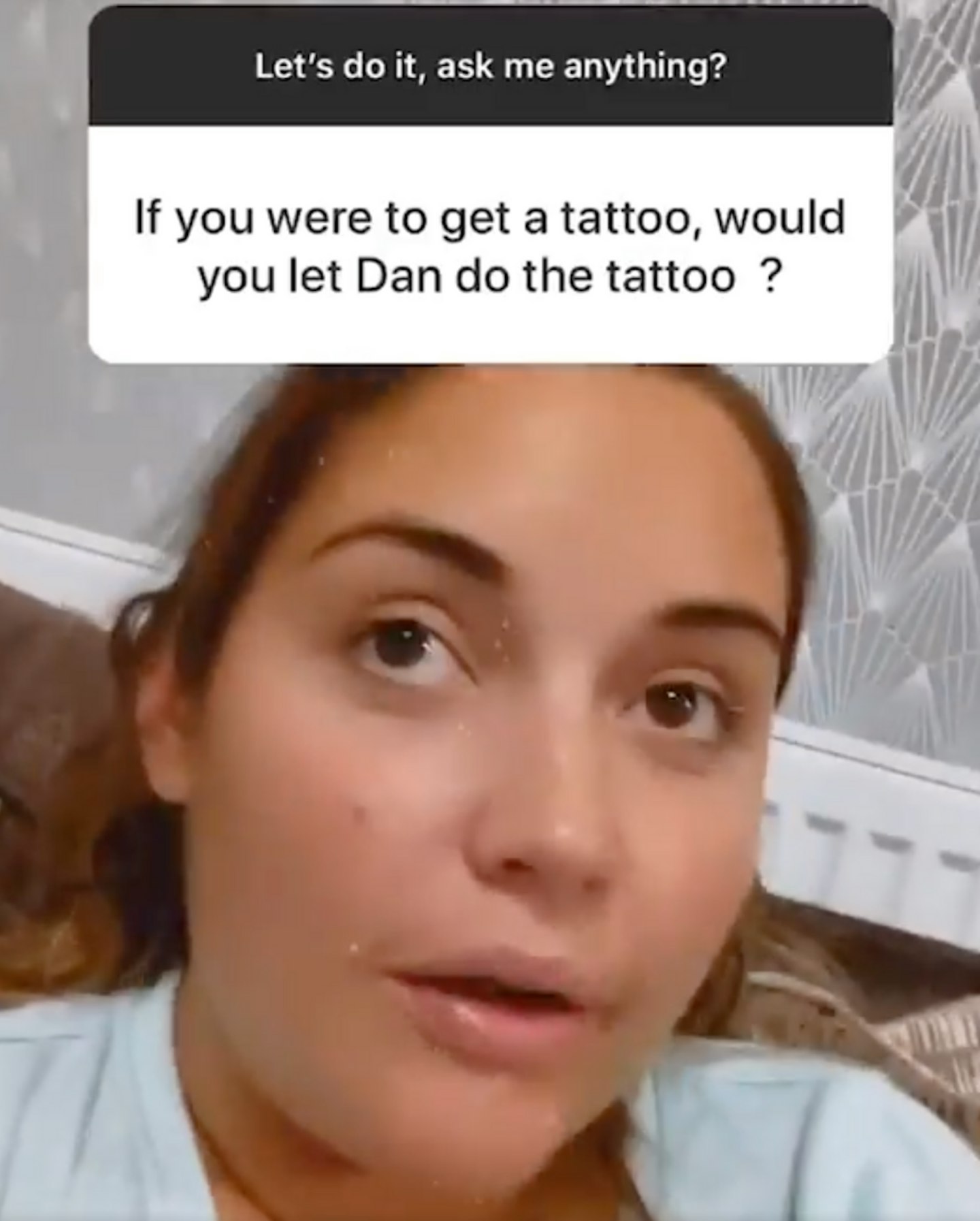 jac jossa reveals dan osborne gave her a tattoo