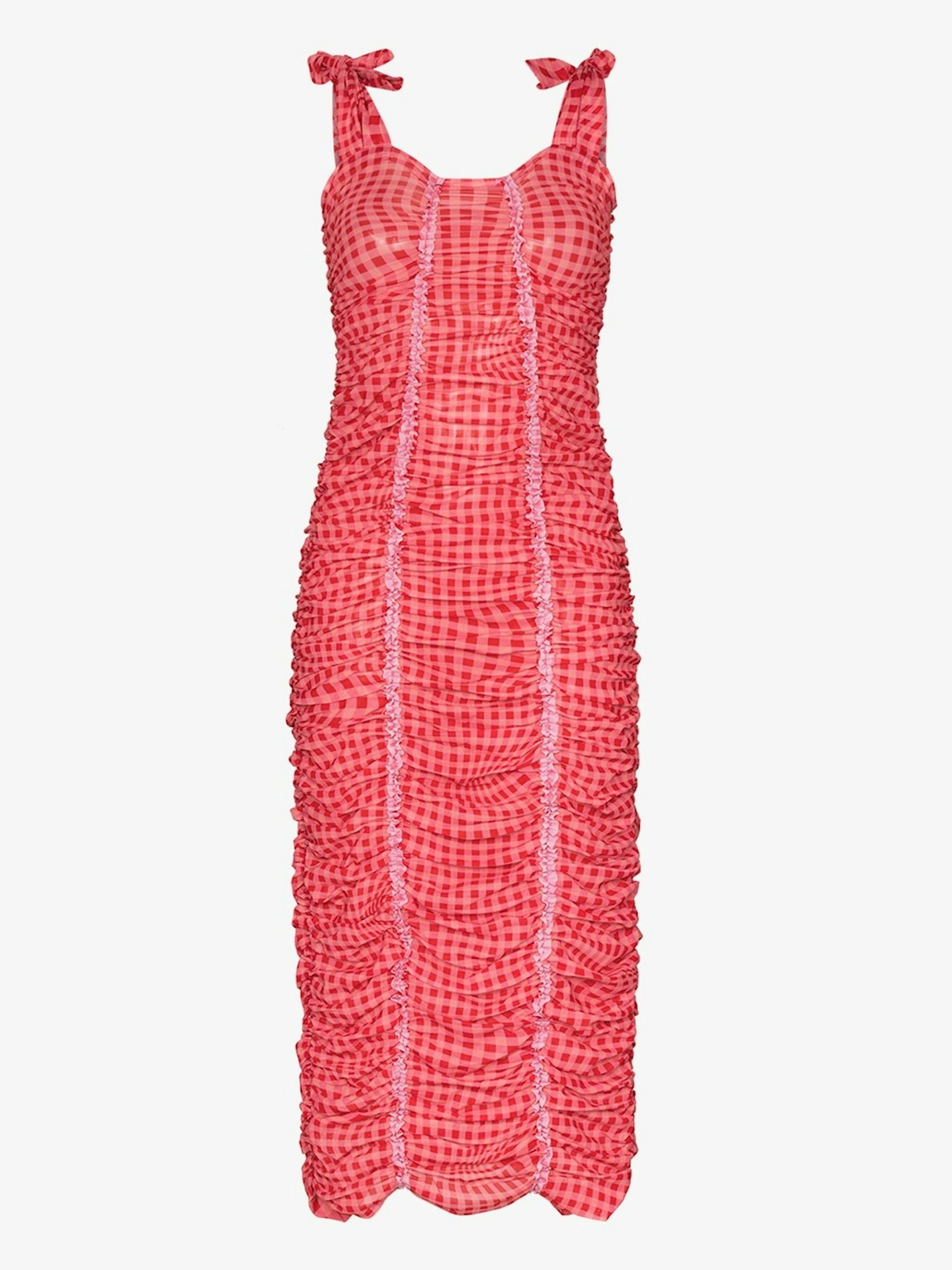Molly Goddard X Browns, 50 Severine Gingham Mesh Dress, £600