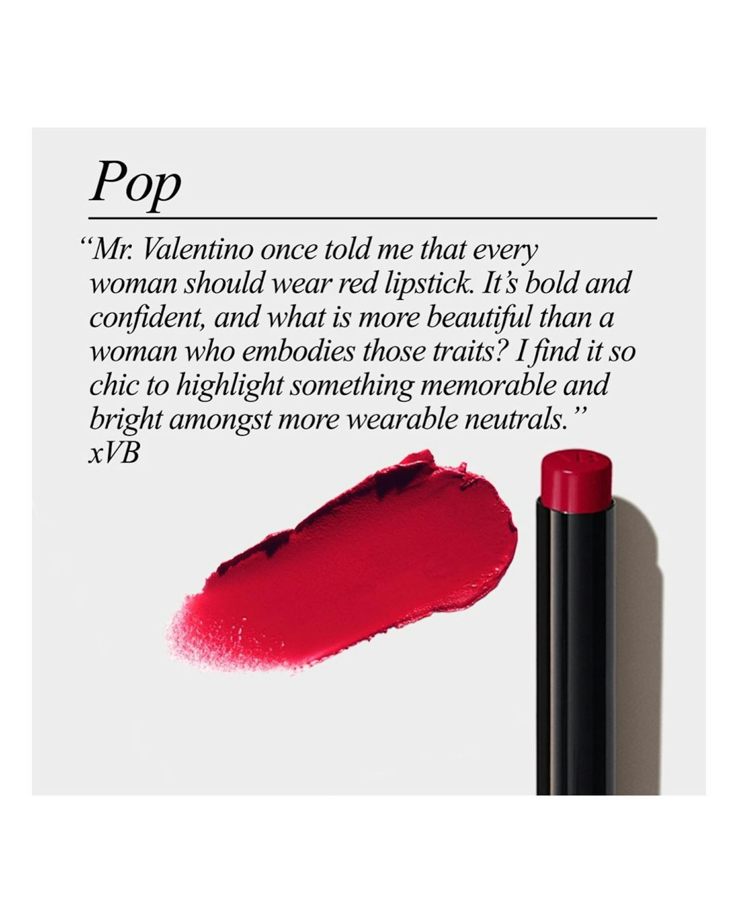 Victoria Beckham Beauty Posh Lipsticks