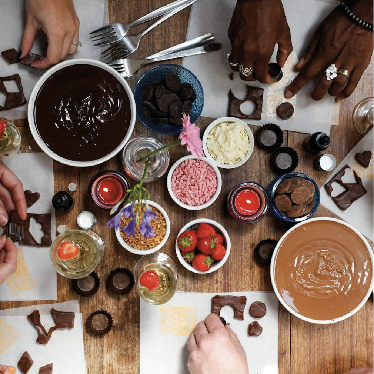 Luxury Chocolate Making Workshop for 2
