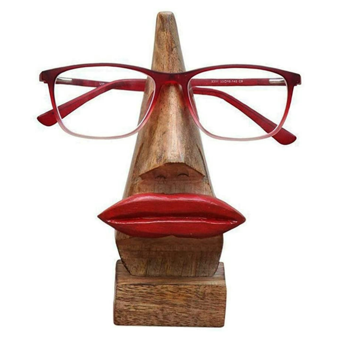 Quirky Handmade Red Lip Shaped Spectacles Eyeglasses