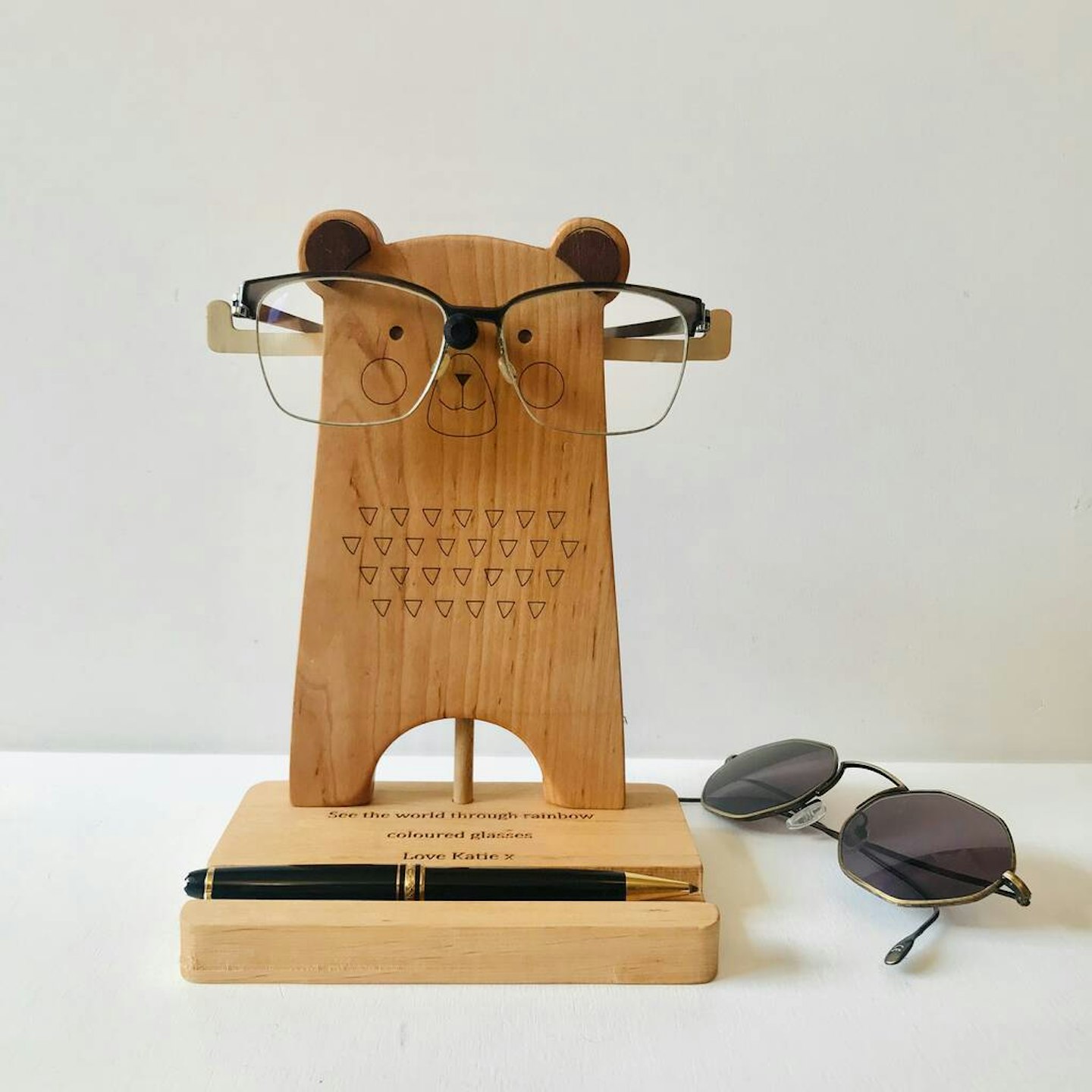 Scandi Bear Glasses Stand