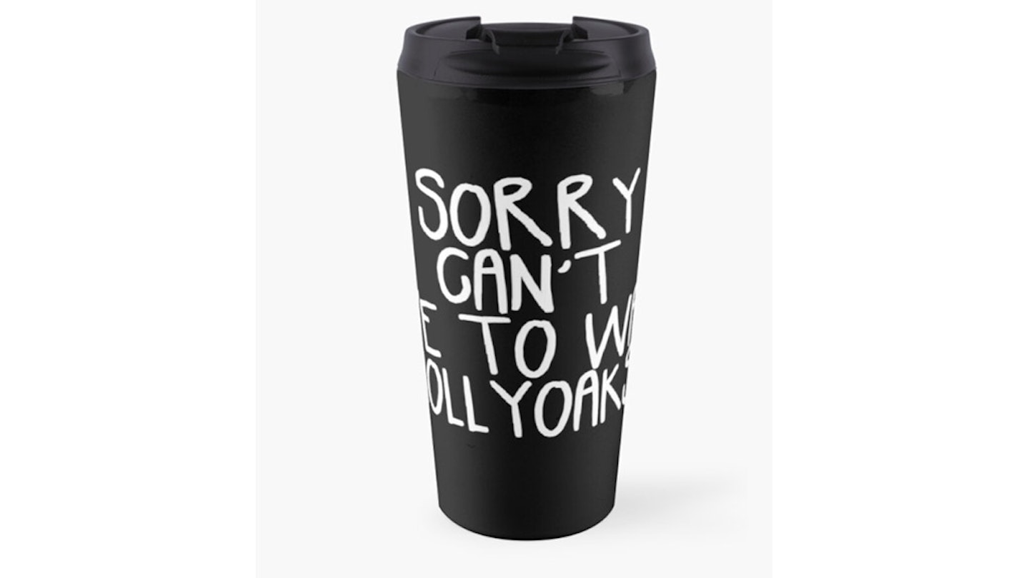 Sorry Can't I Have to Watch Hollyoaks Travel Mug