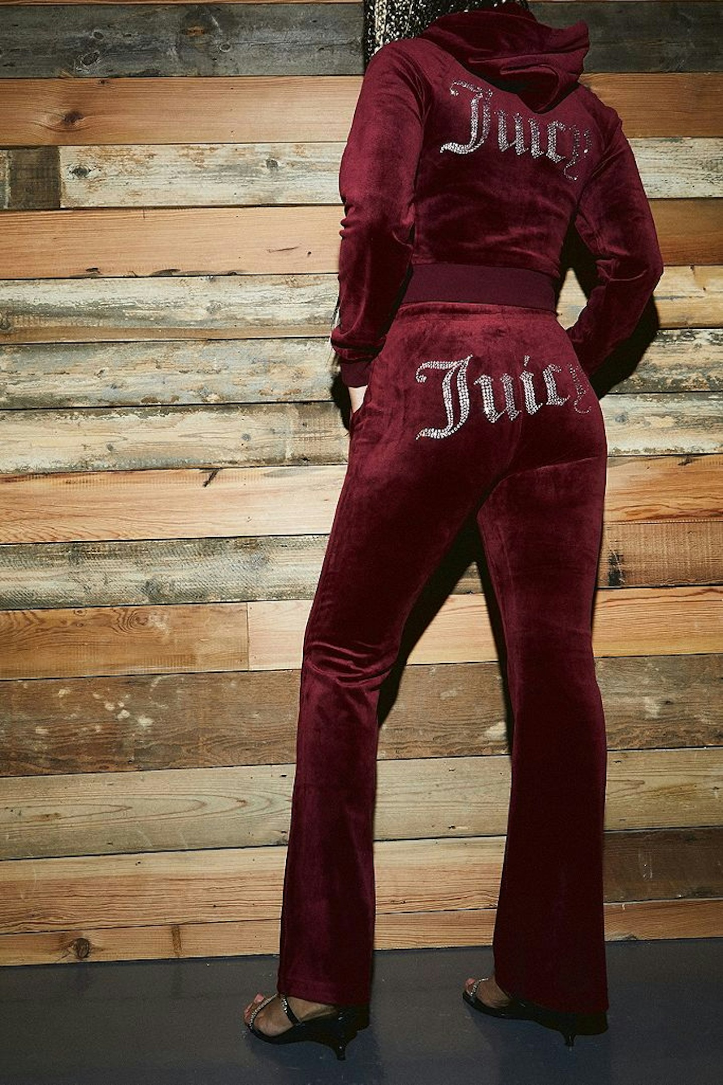 Juicy Couture, Wine Velour Sweatpants, £65 at Urban Outfitters