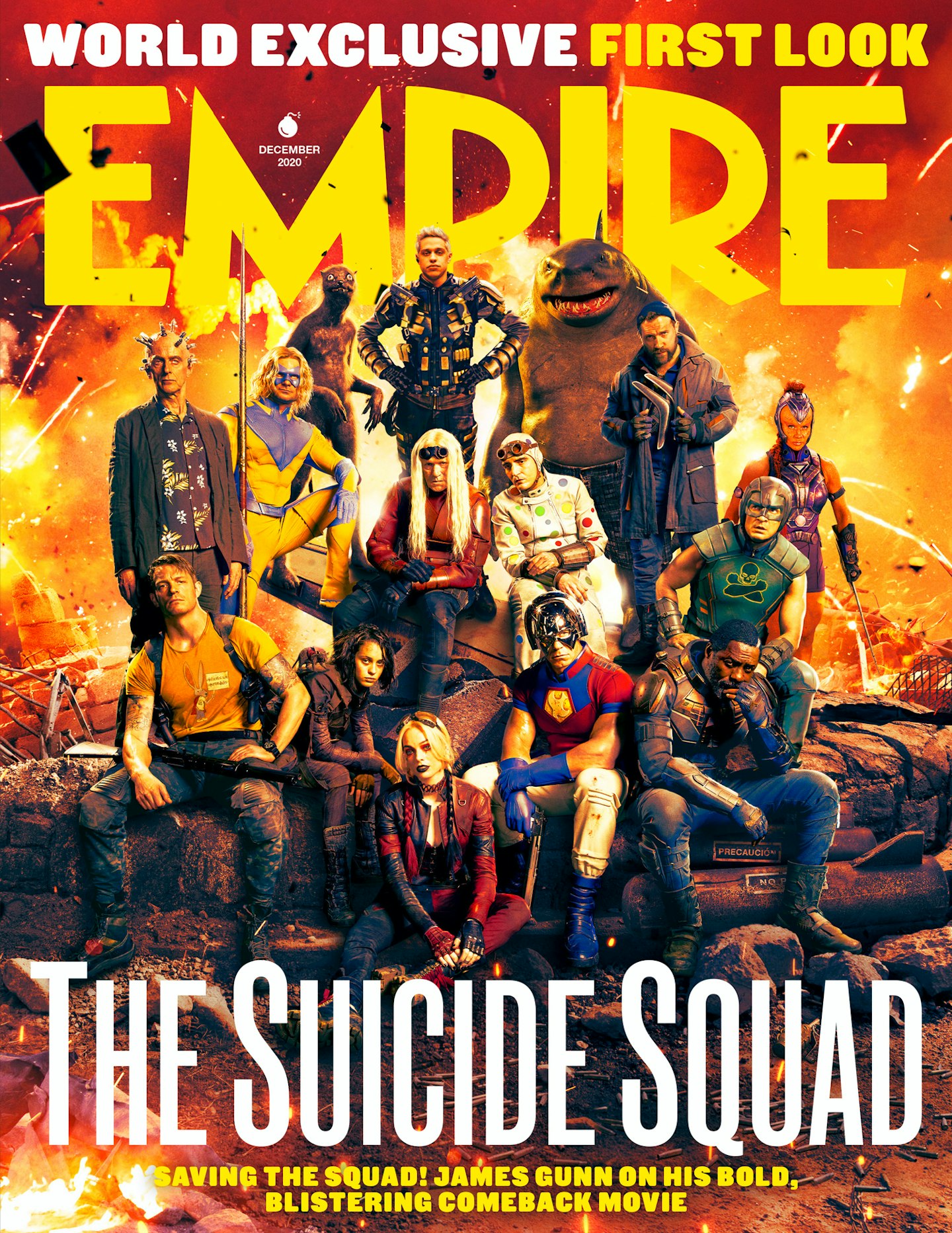 Empire – The Suicide Squad cover – December 2020