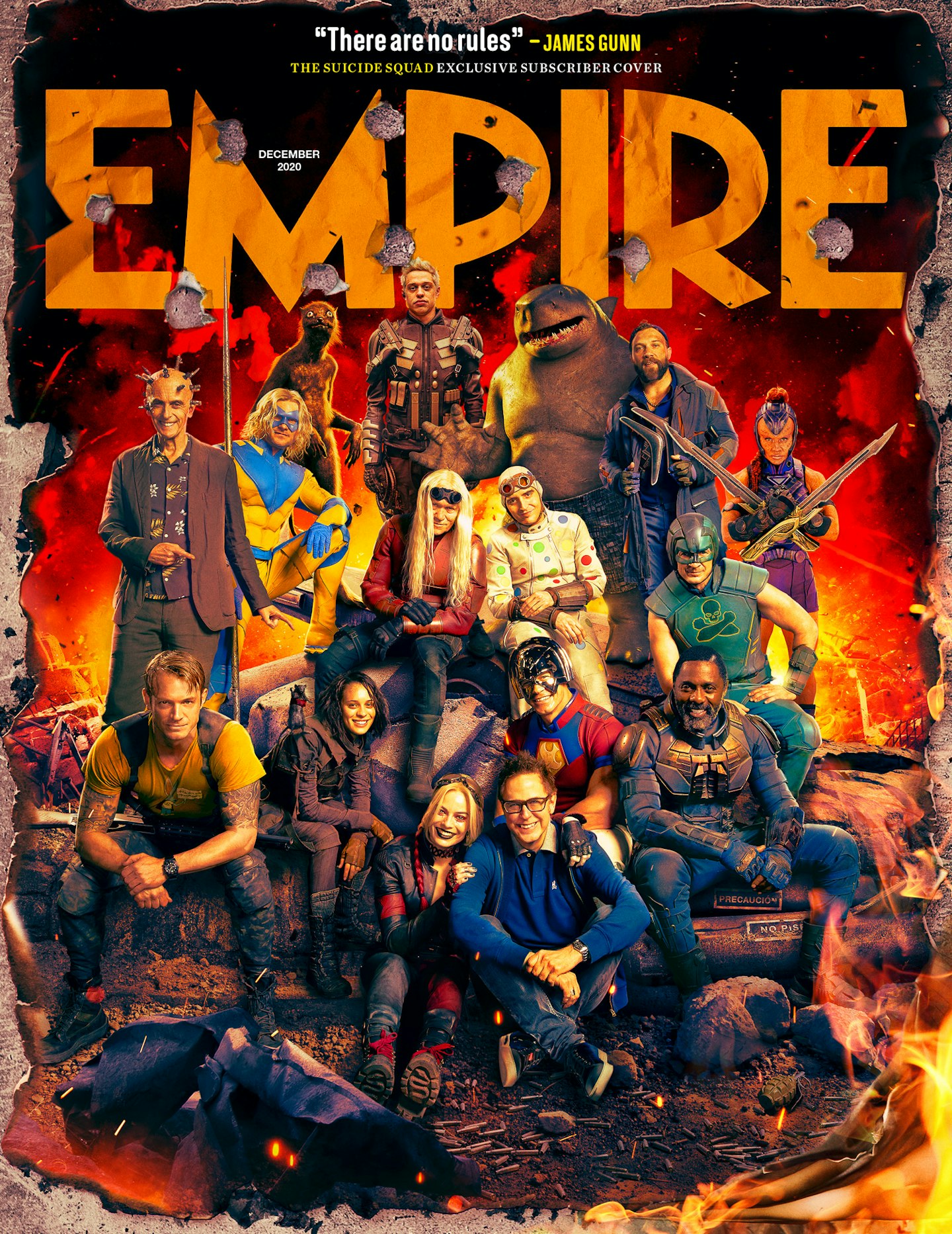 Empire – The Suicide Squad subscriber cover – December 2020