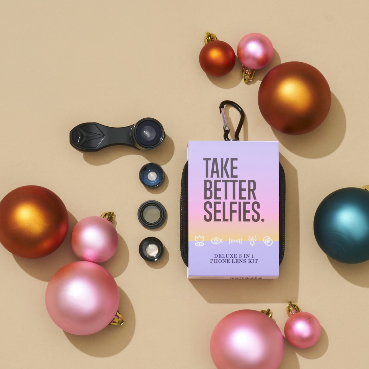 Selfie Phone Lens Kit, Firebox