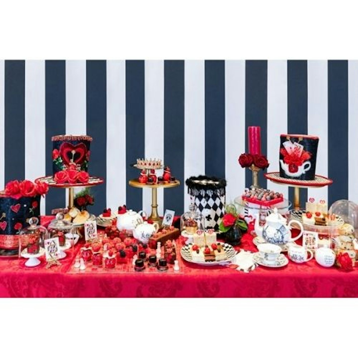 Alice's Queen of Hearts Afternoon Tea for Two