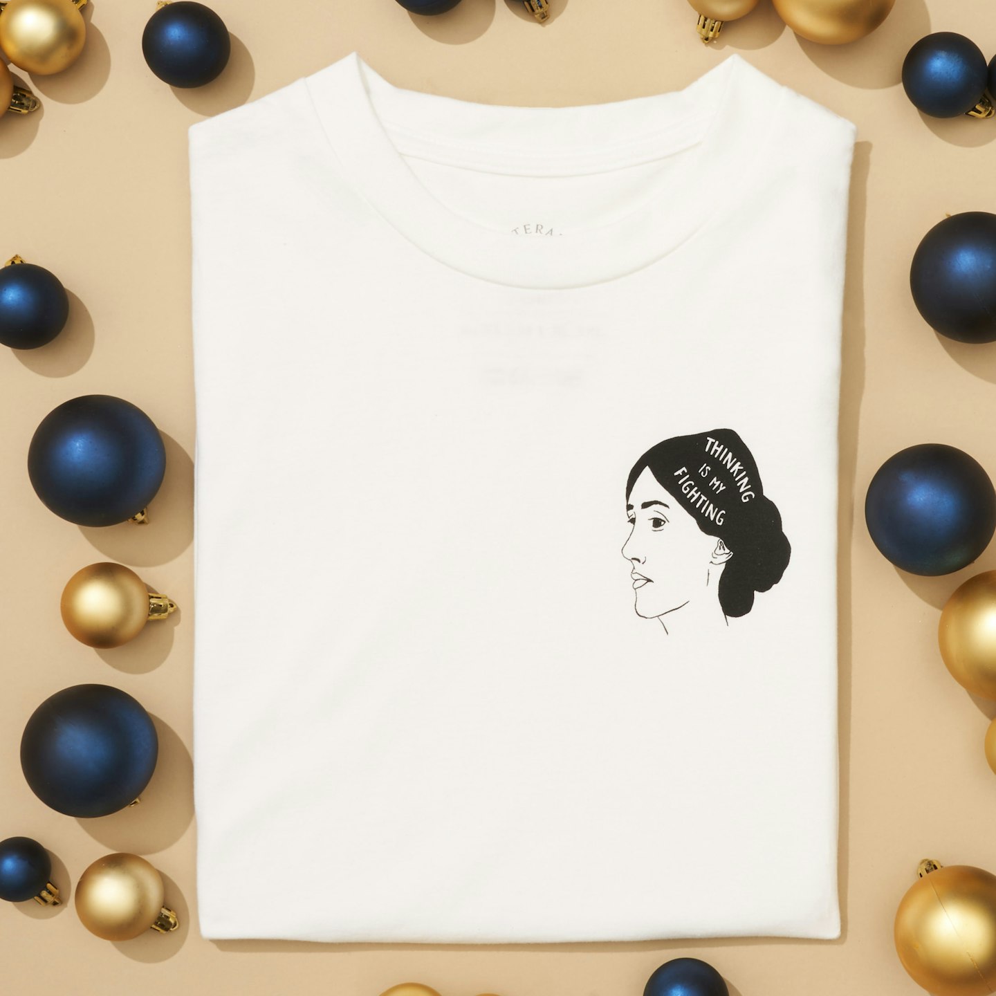 Virginia Woolf T Shirt, £20, Not On The High Street