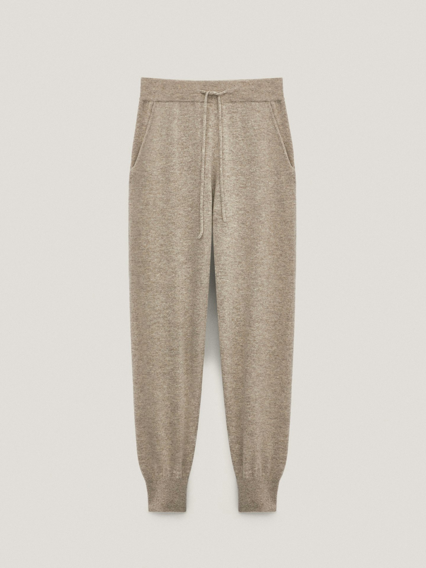 Massimo Dutti, Cashmere Wool Trousers With Elastic Hems, £89.95
