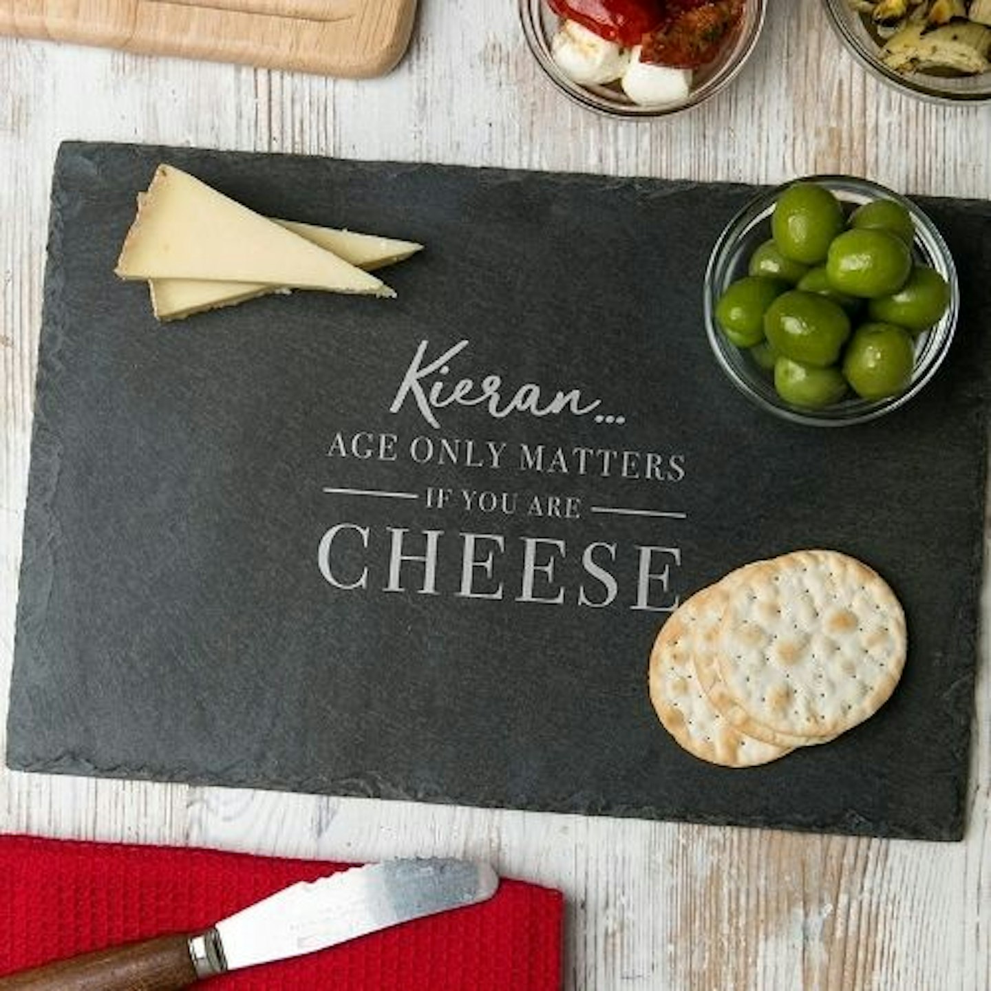 Age only Matters if you're Cheese' Cheese Board