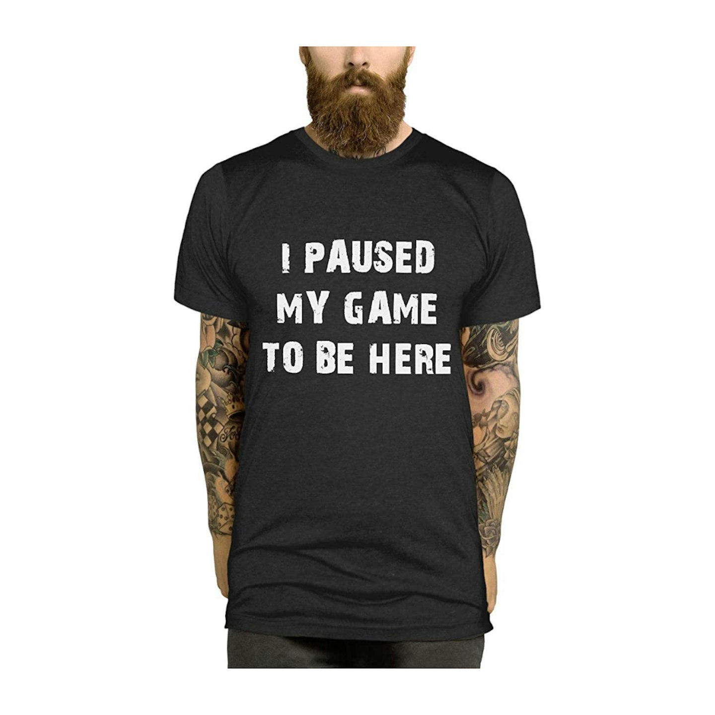 Gaming T Shirt - I Paused My Game to Be Here