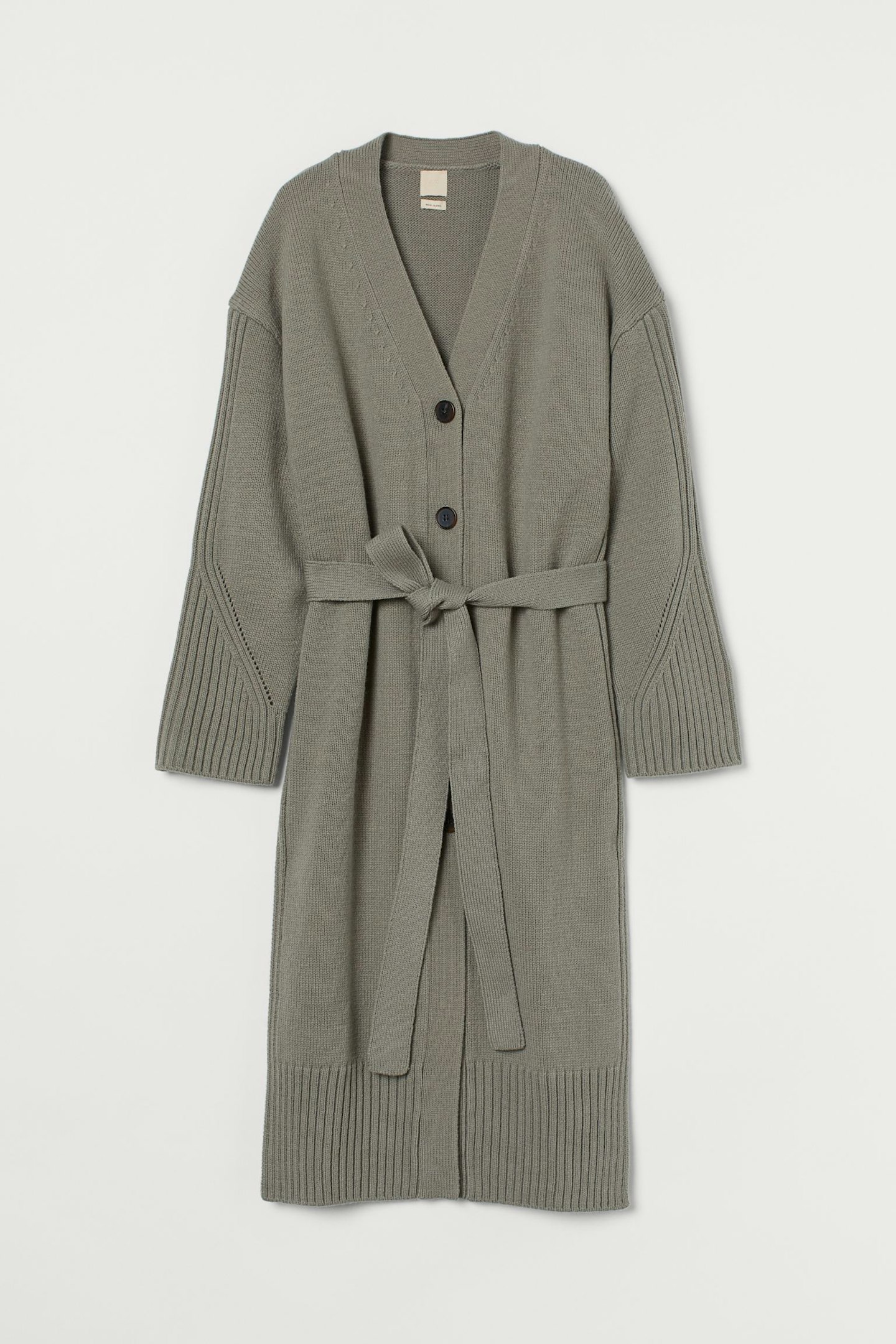 H&M, Long Wool-Blend Cardigan, £69.99