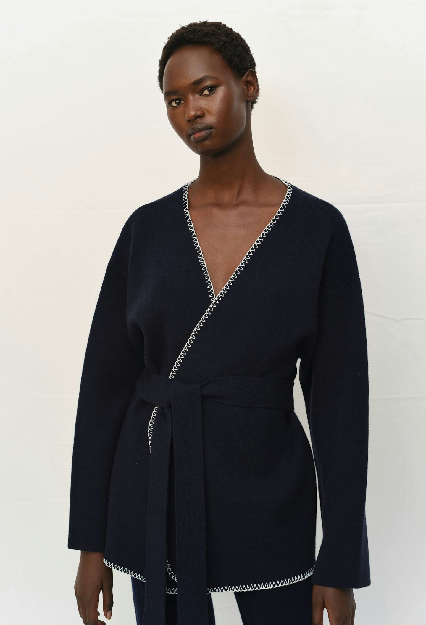 Ven Store, Knitted Wrap Jacket, £255
