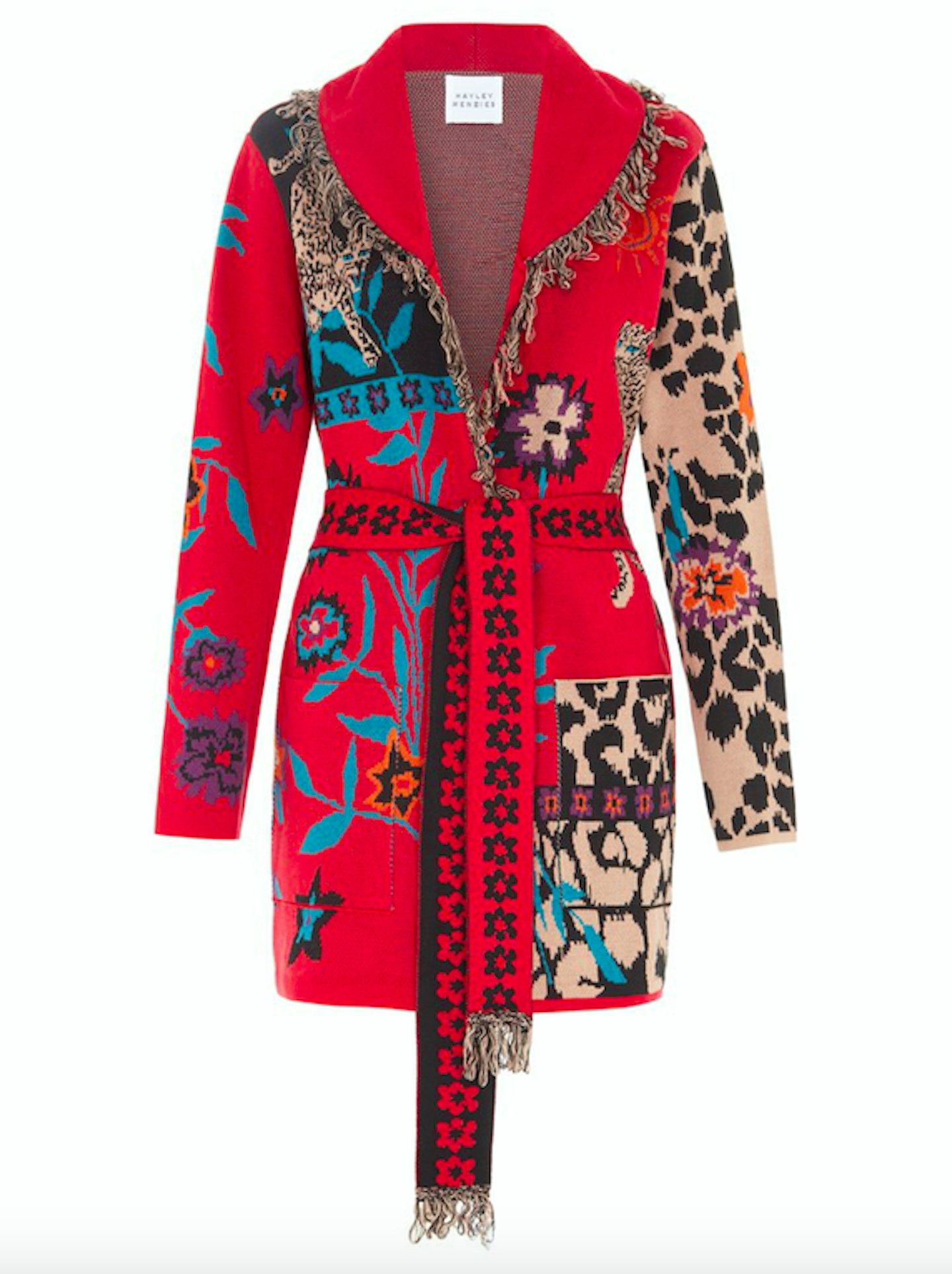 Hayley Menzies, Enchanted Leopard Cotton Cardigan, £300