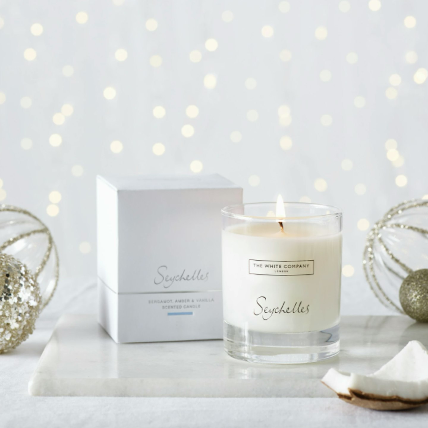 The White Company, Seychelles Signature Candle, £20