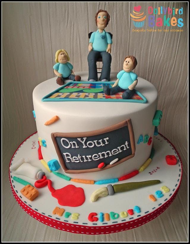 Retirement Theme Cupcake | bakehoney.com