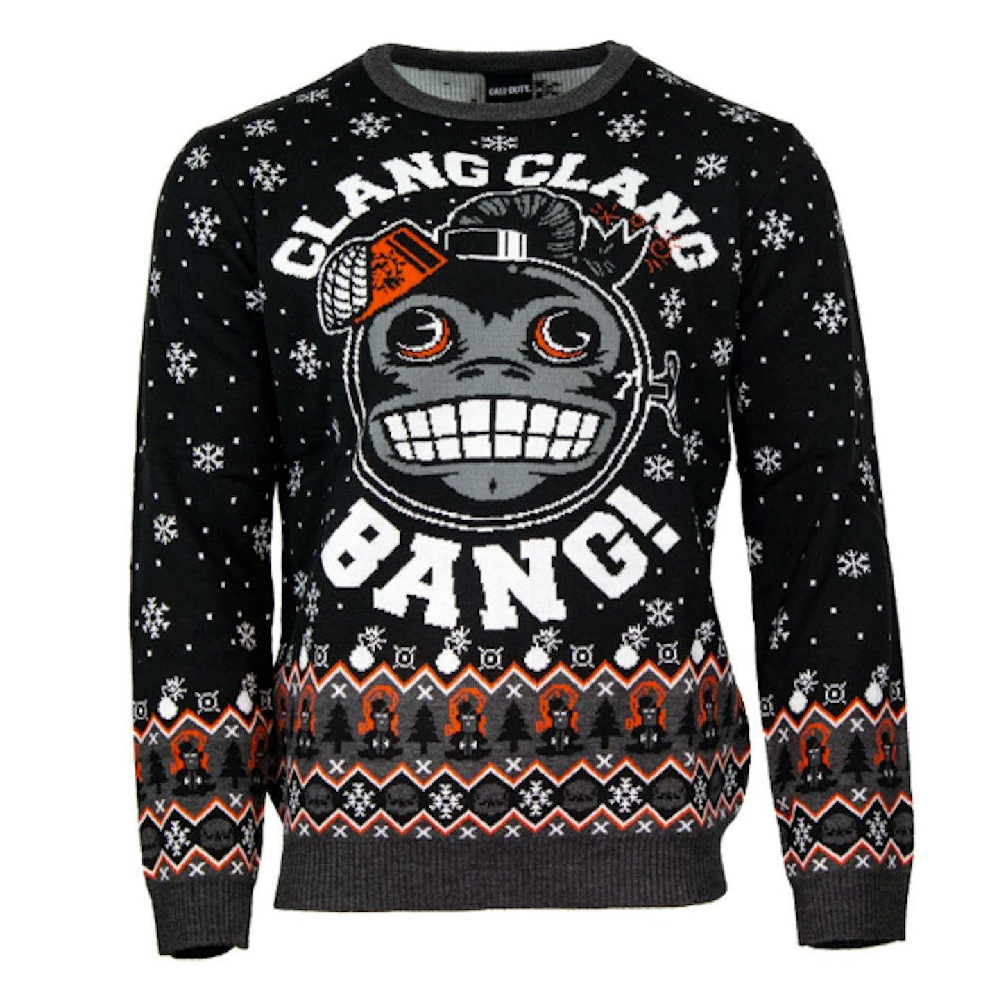 Call Of Duty Monkey Bomb Christmas Jumper