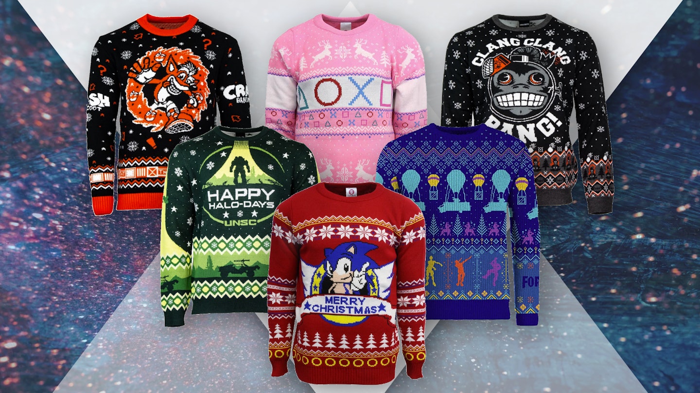 Ugly gaming jumpers being ugly