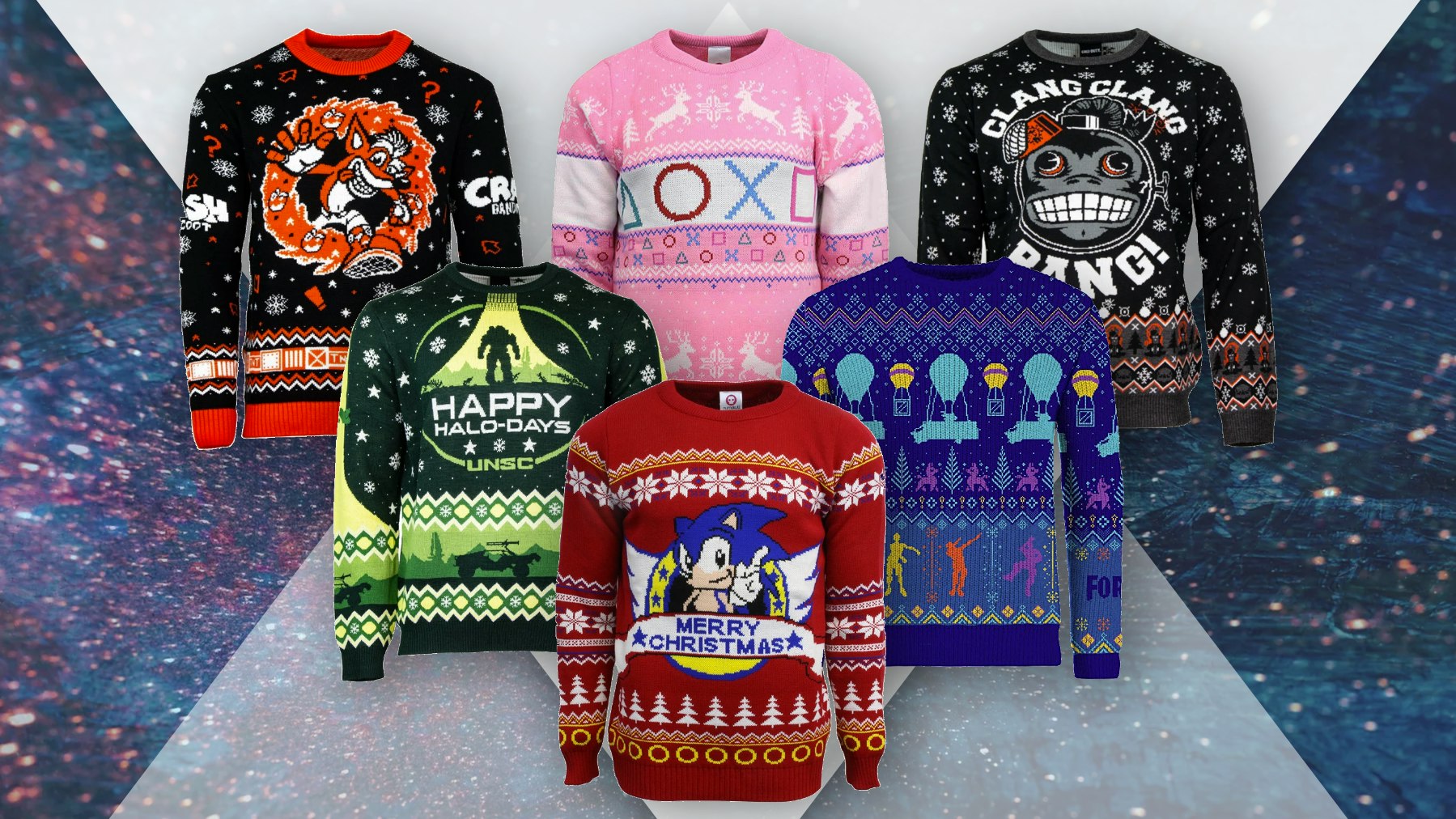 Sonic the hedgehog sales ugly christmas sweater