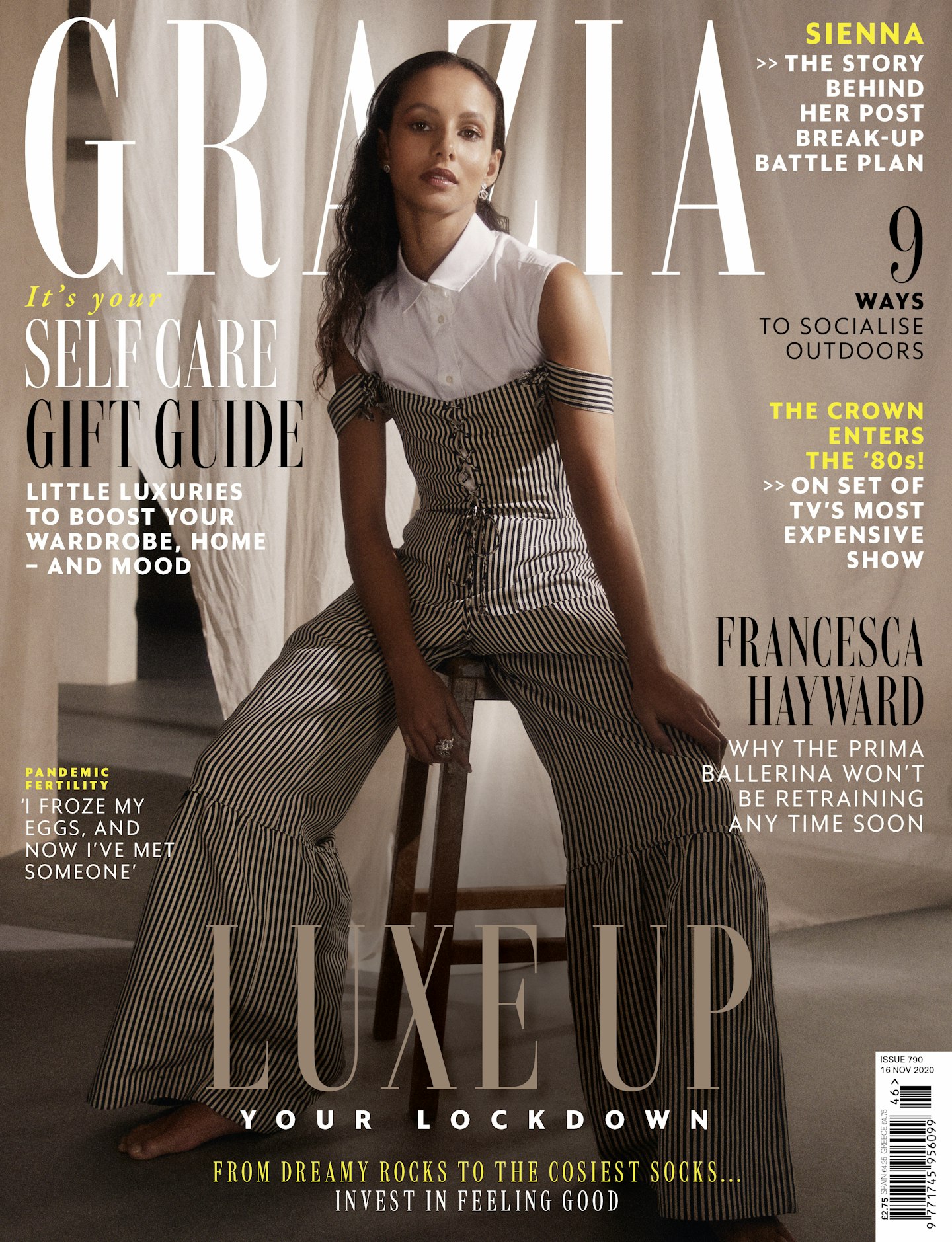 Francesca Hayward Grazia cover