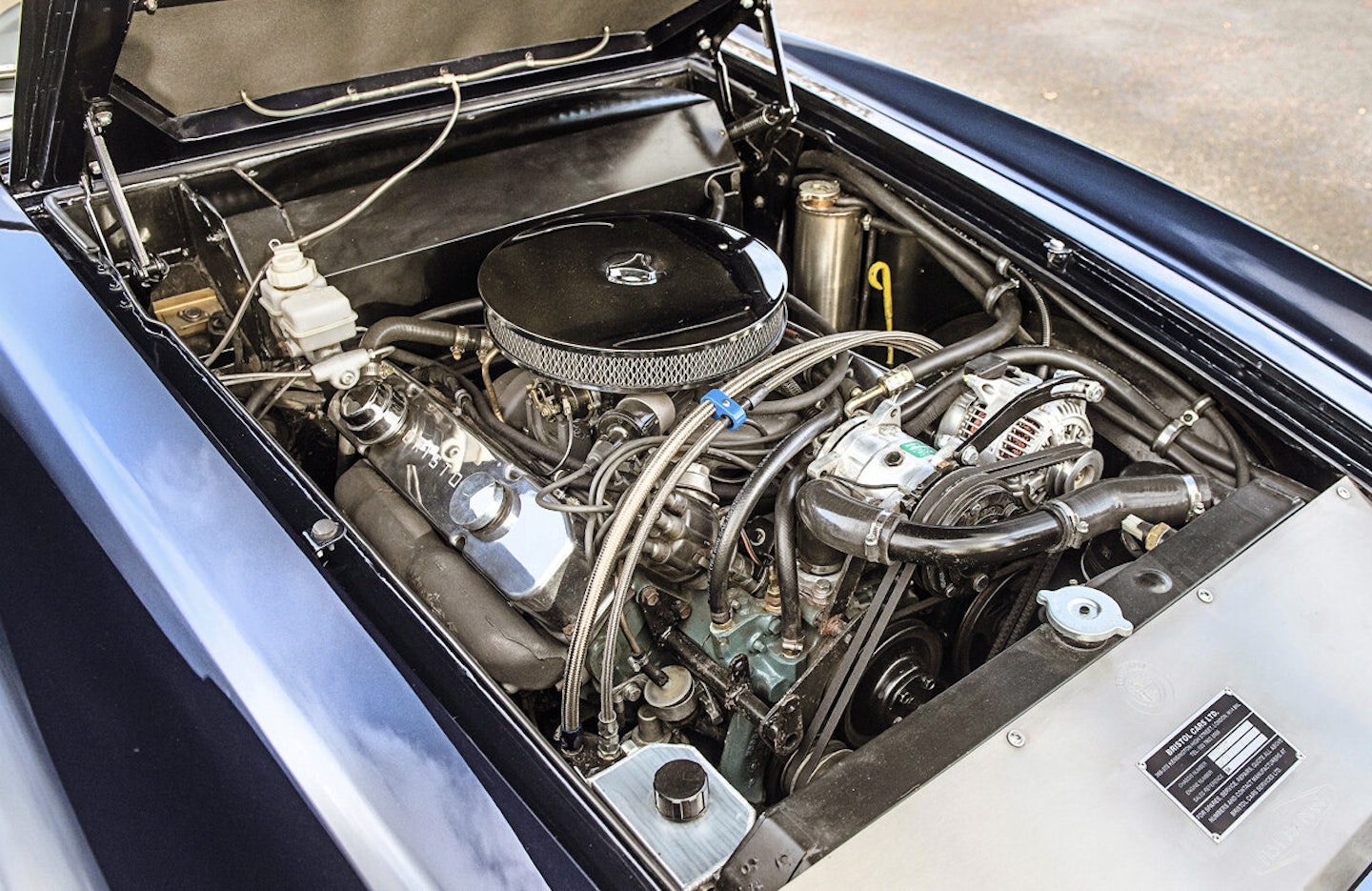 Chrysler-derived V8 provides plenty of surge, but in a refined, gentlemanly manner