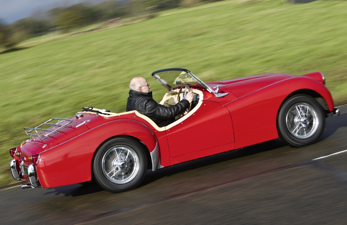 The Triumph isn’t heading for retirement – it’s off to the south of France