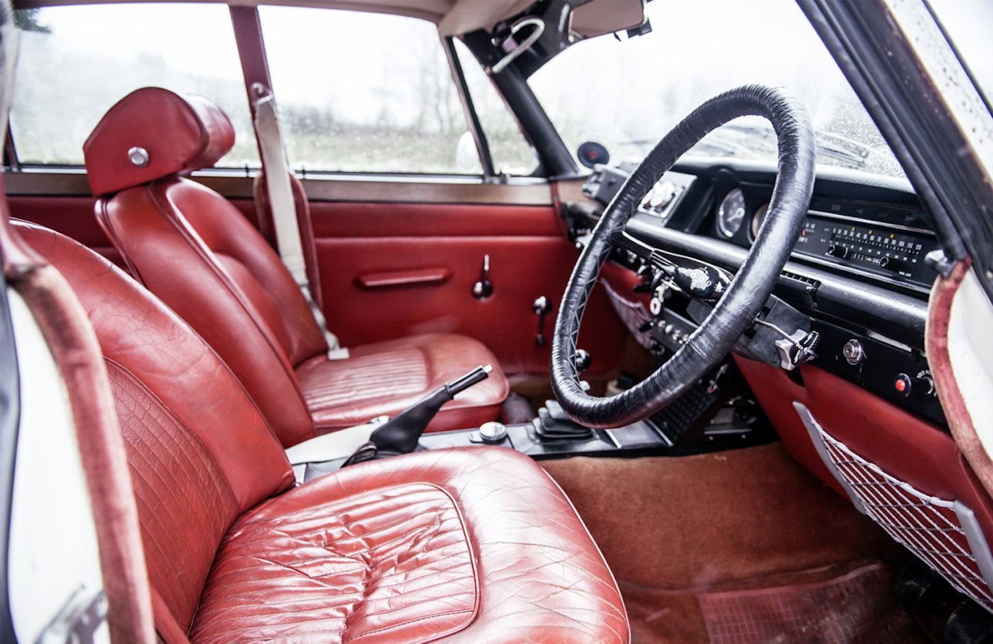 Despite its rally car intent, the interior is as plush as any contemporary road car