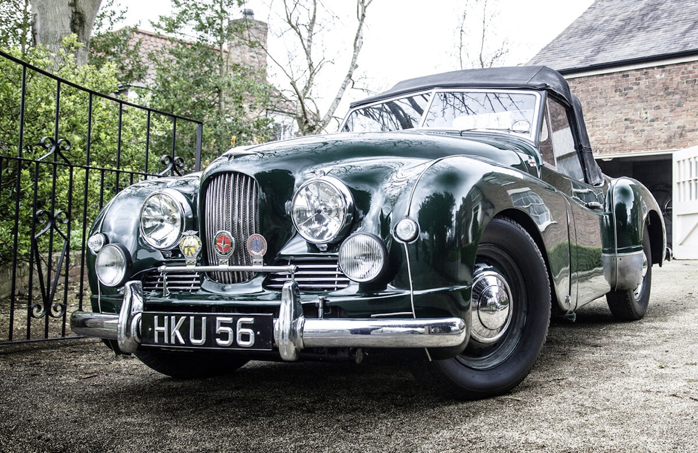 Howard Bryan has a love-hate relationship with this Jowett Jupiter