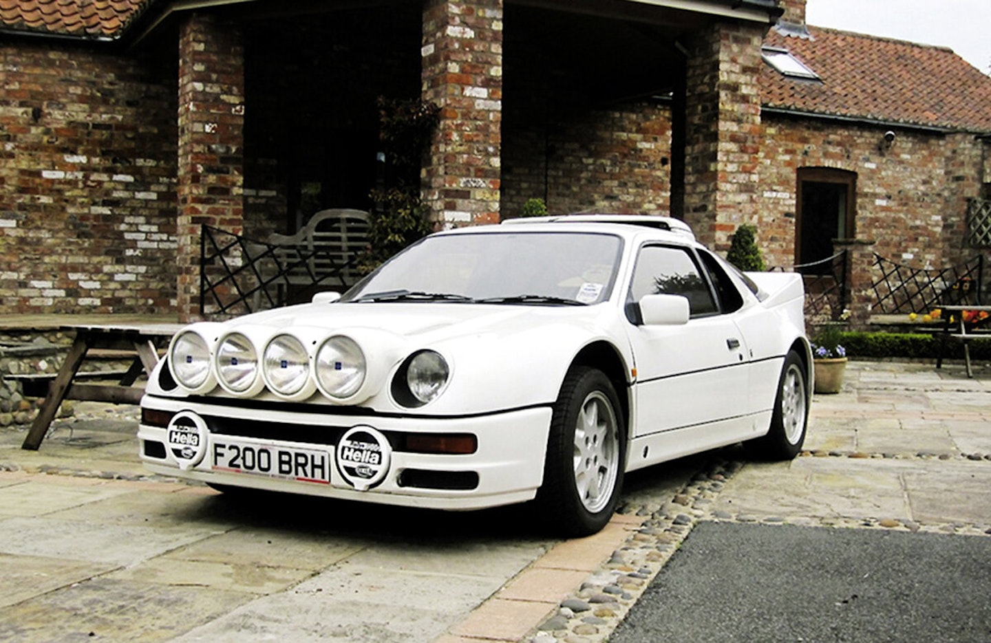 Rob’s owned this Ford RS200 from new