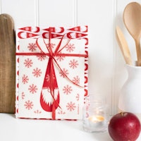 Christmas Gnome Dishcloth And Tea Towel Gift Set