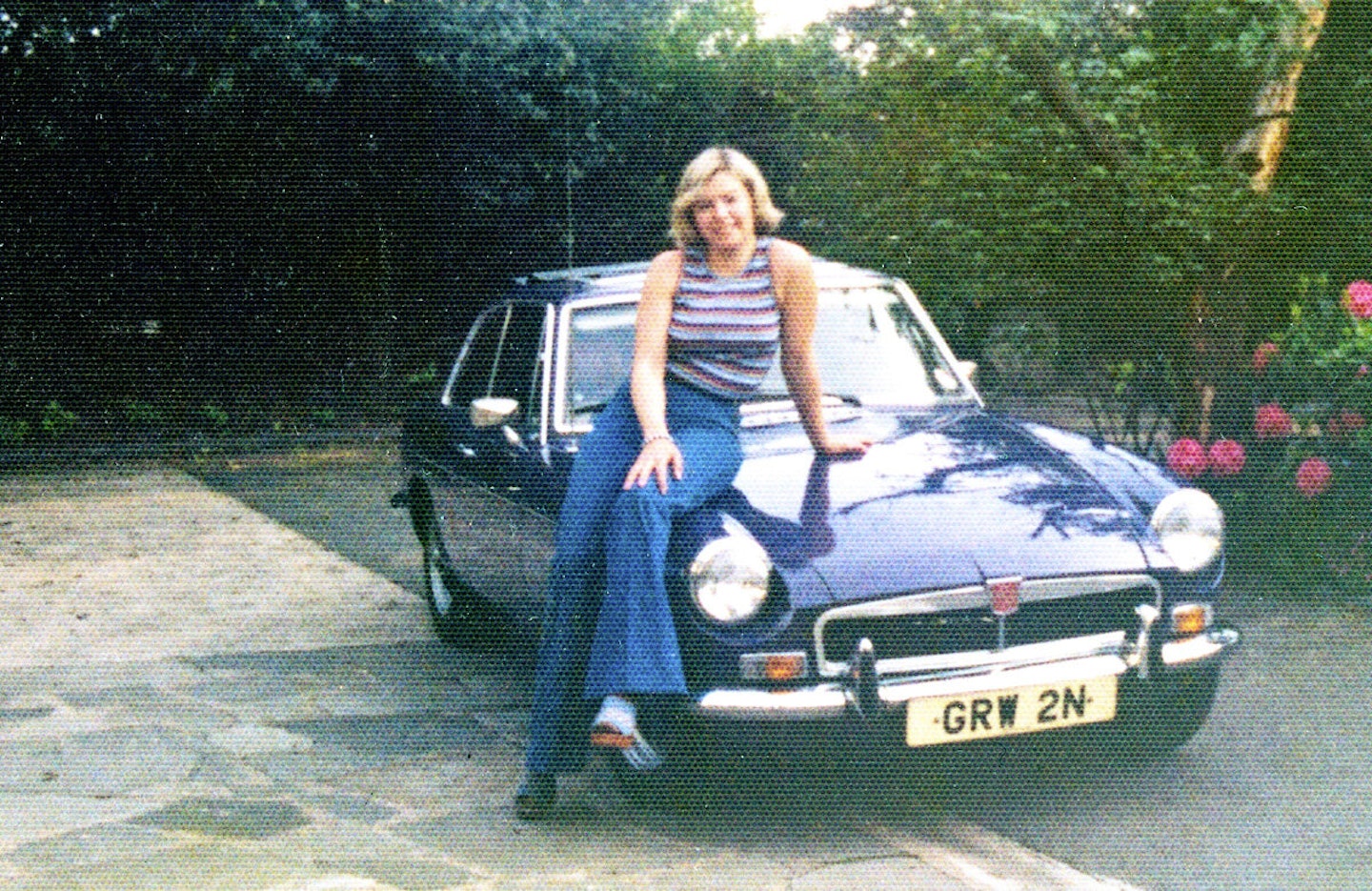 Anne Peace was 25 years old when she took delivery of her MG in 1974