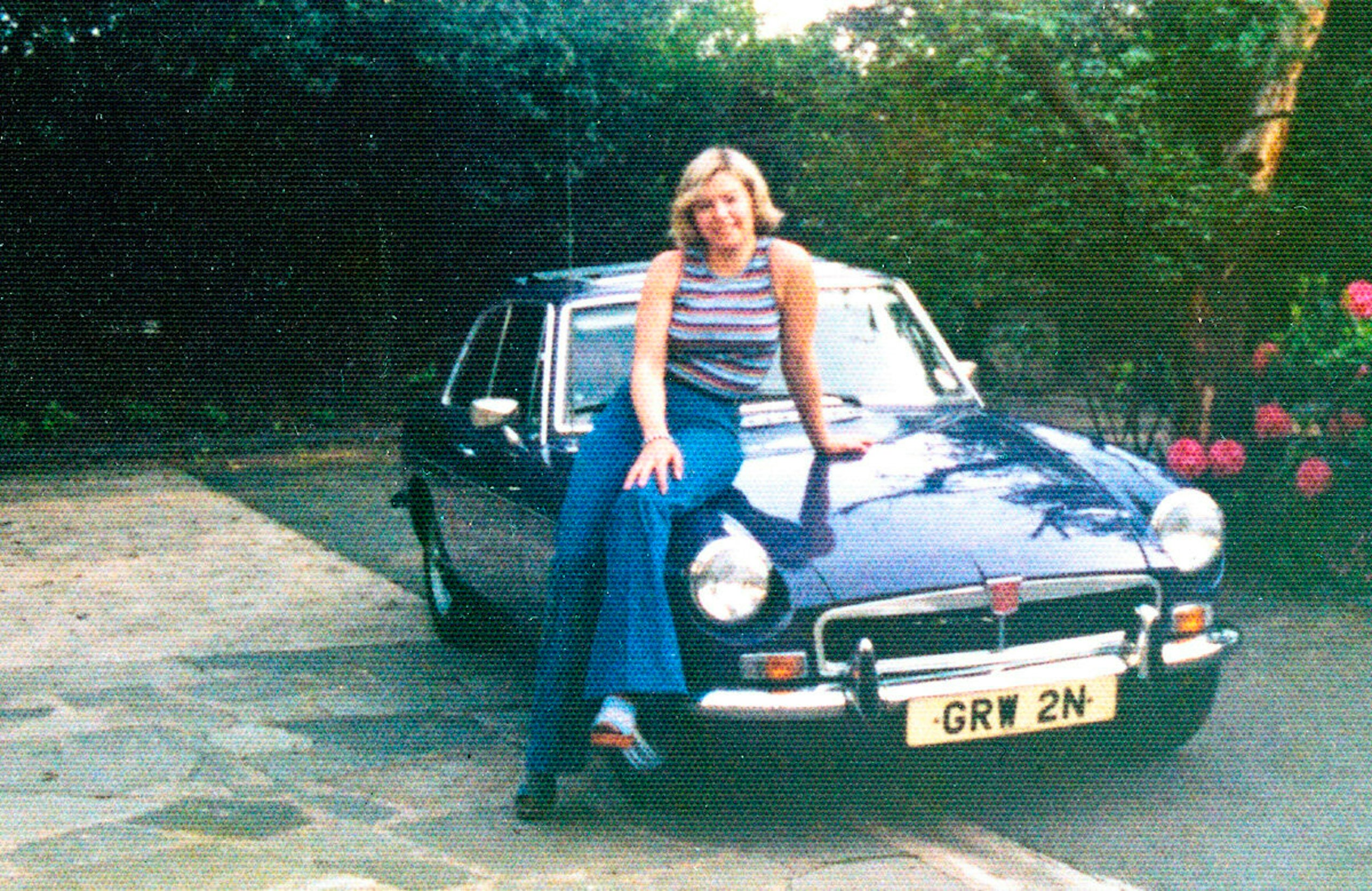 Anne Peace was 25 years old when she took delivery of her MG in 1974