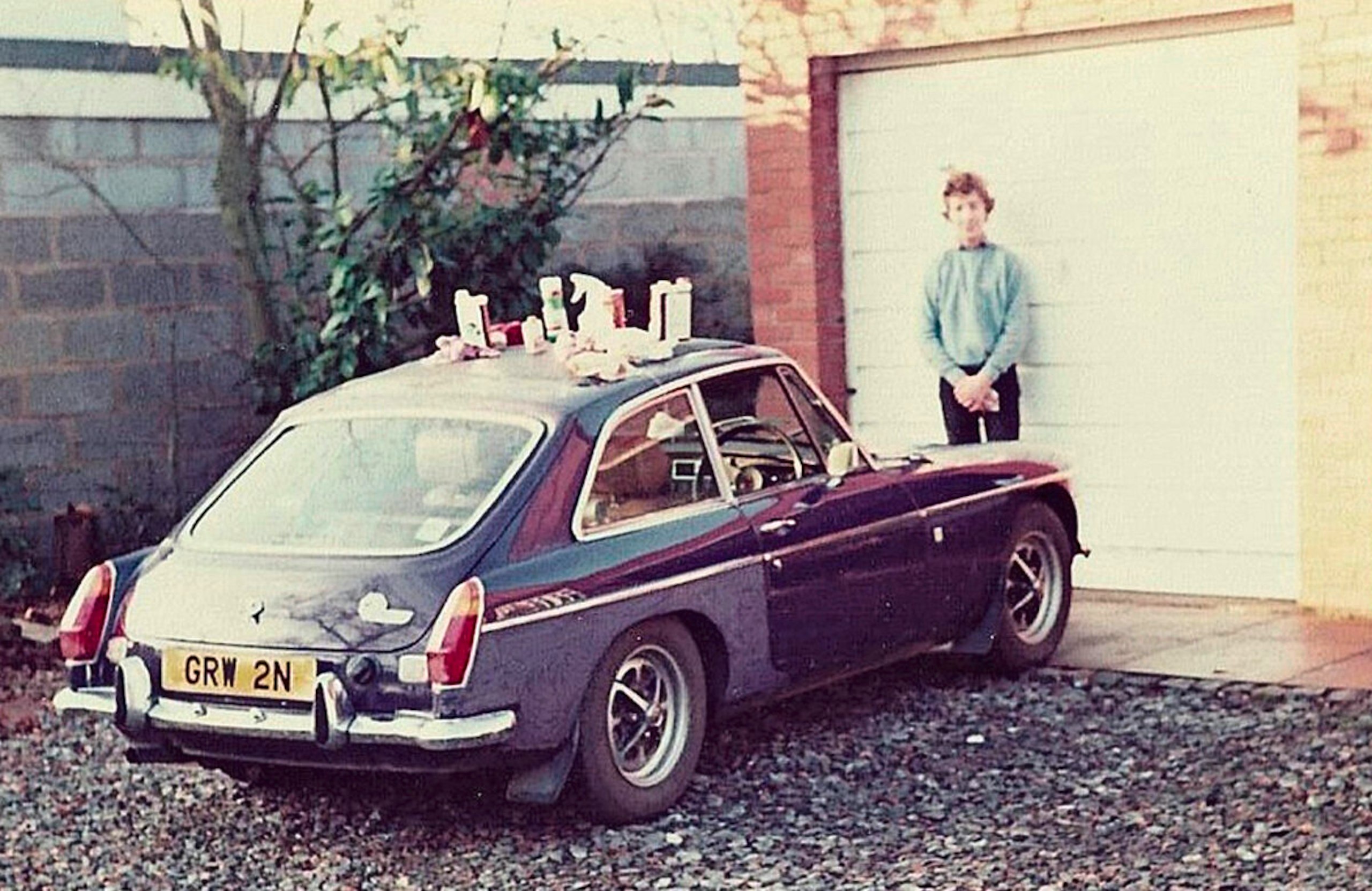 Jane’s brother, Mark, gets polishing in 1982