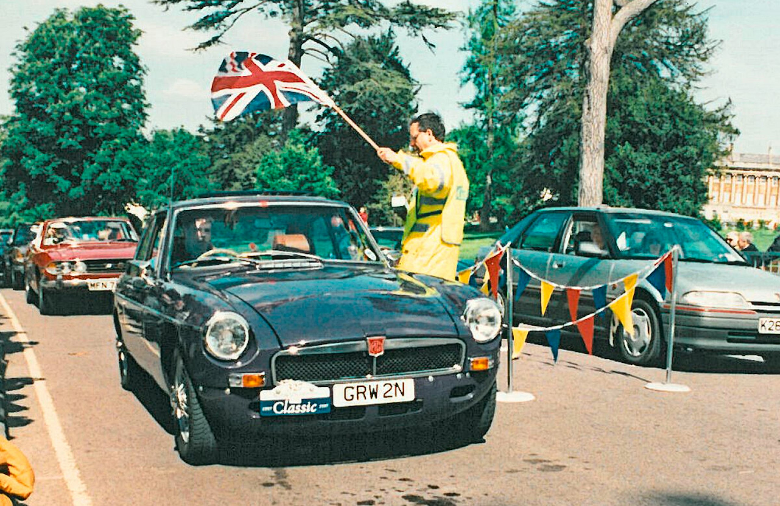 Getting some exercise on a classic run in 1997