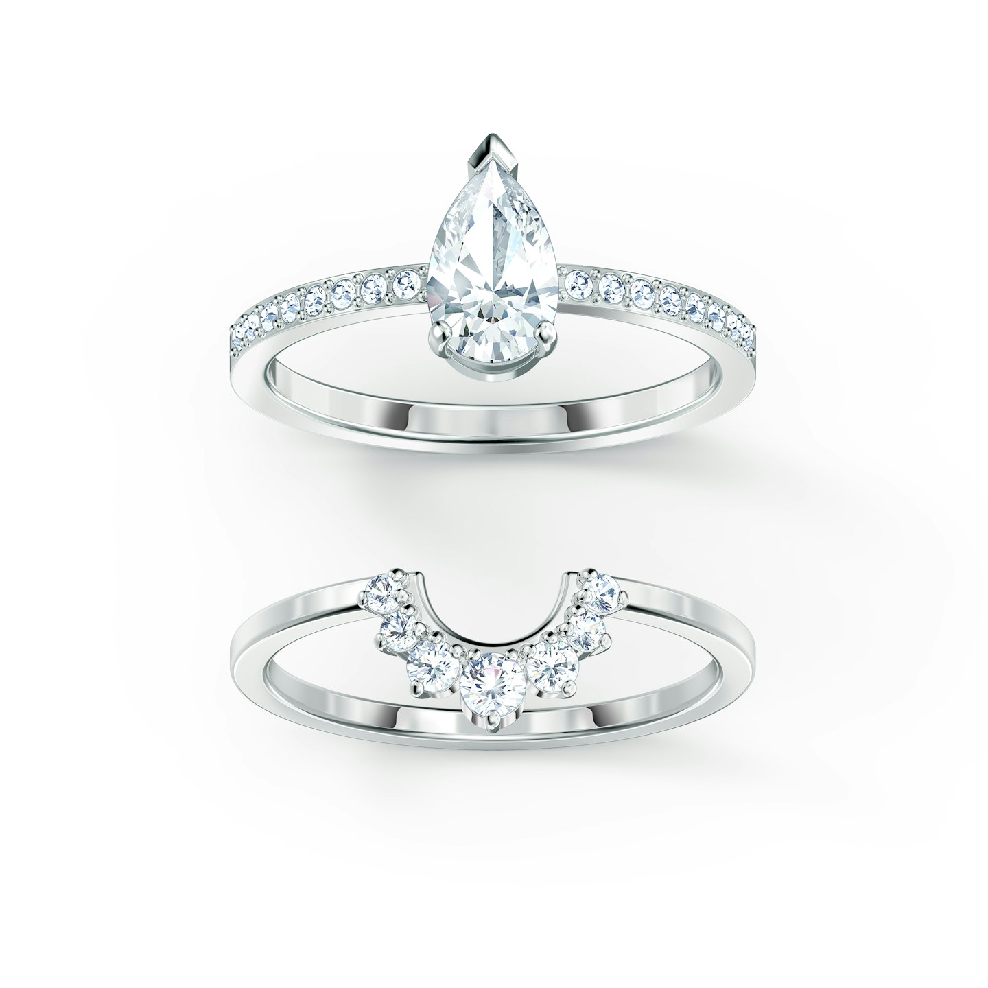 Attract Pear Ring Set