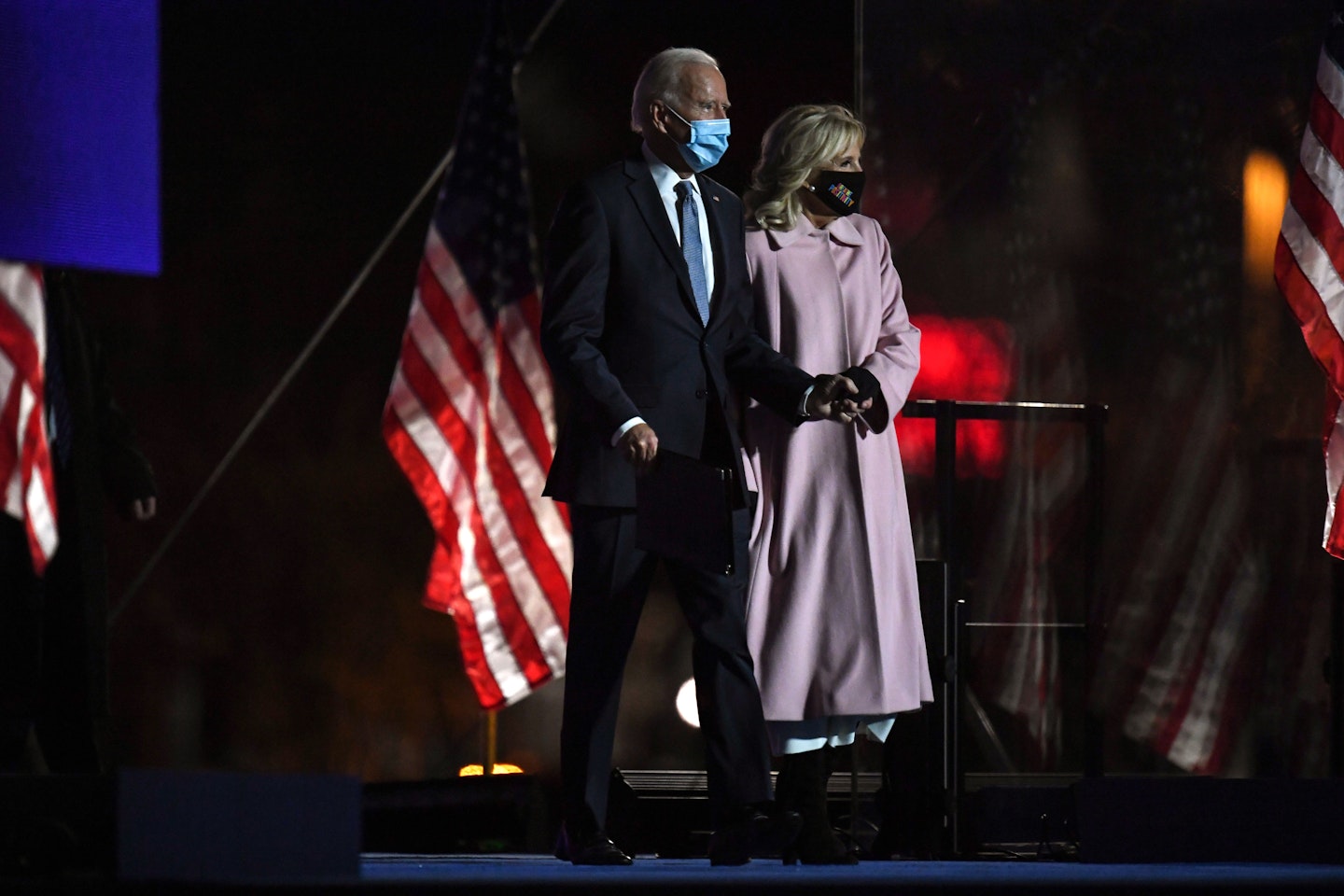 Jill Biden pink coat