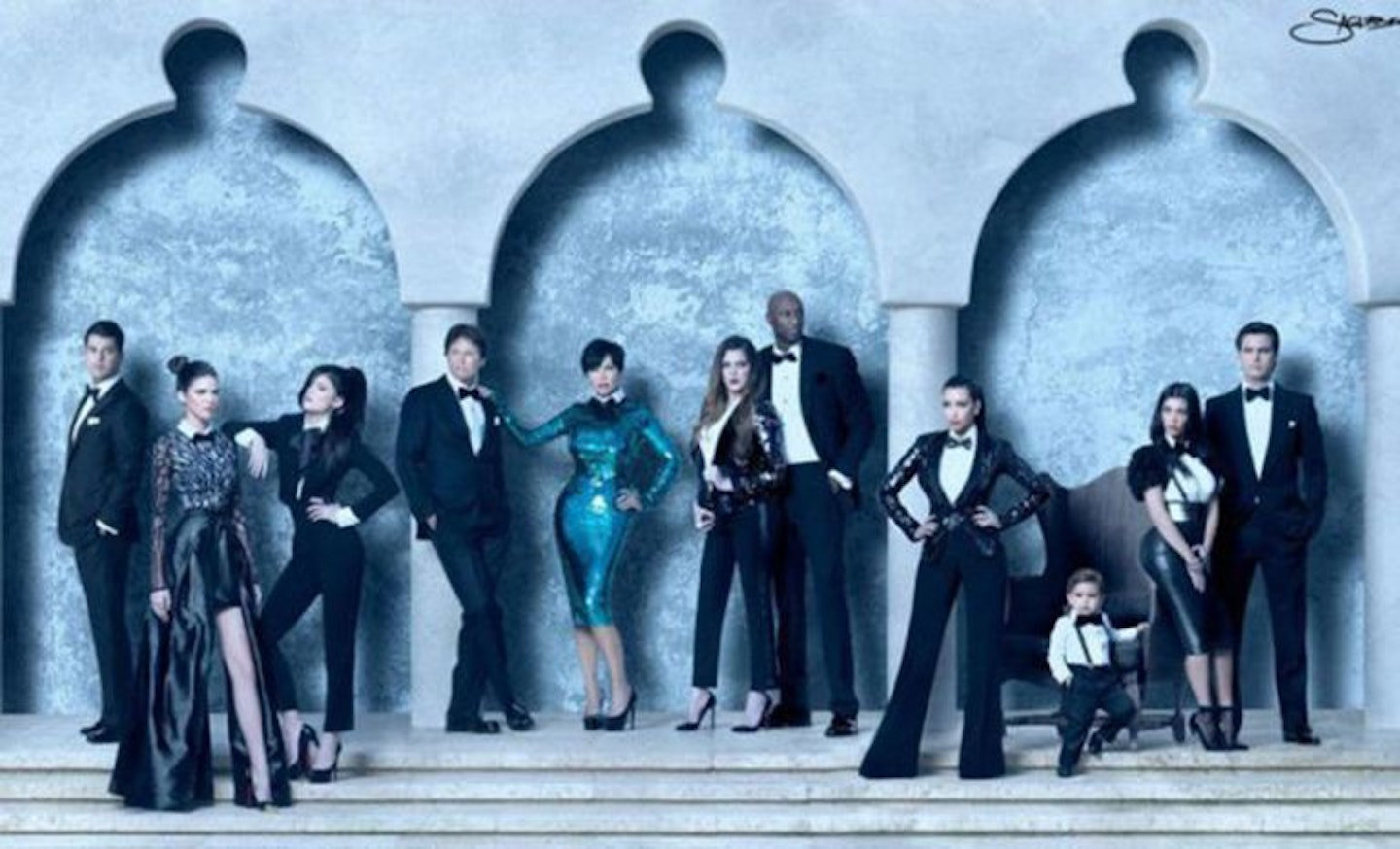 Kardashian christmas cards