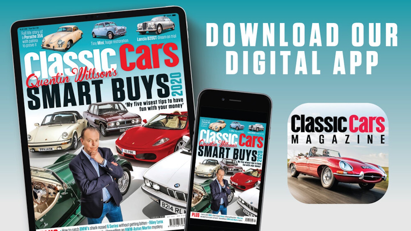 Get Classic Cars Magazine on mobile and tablet