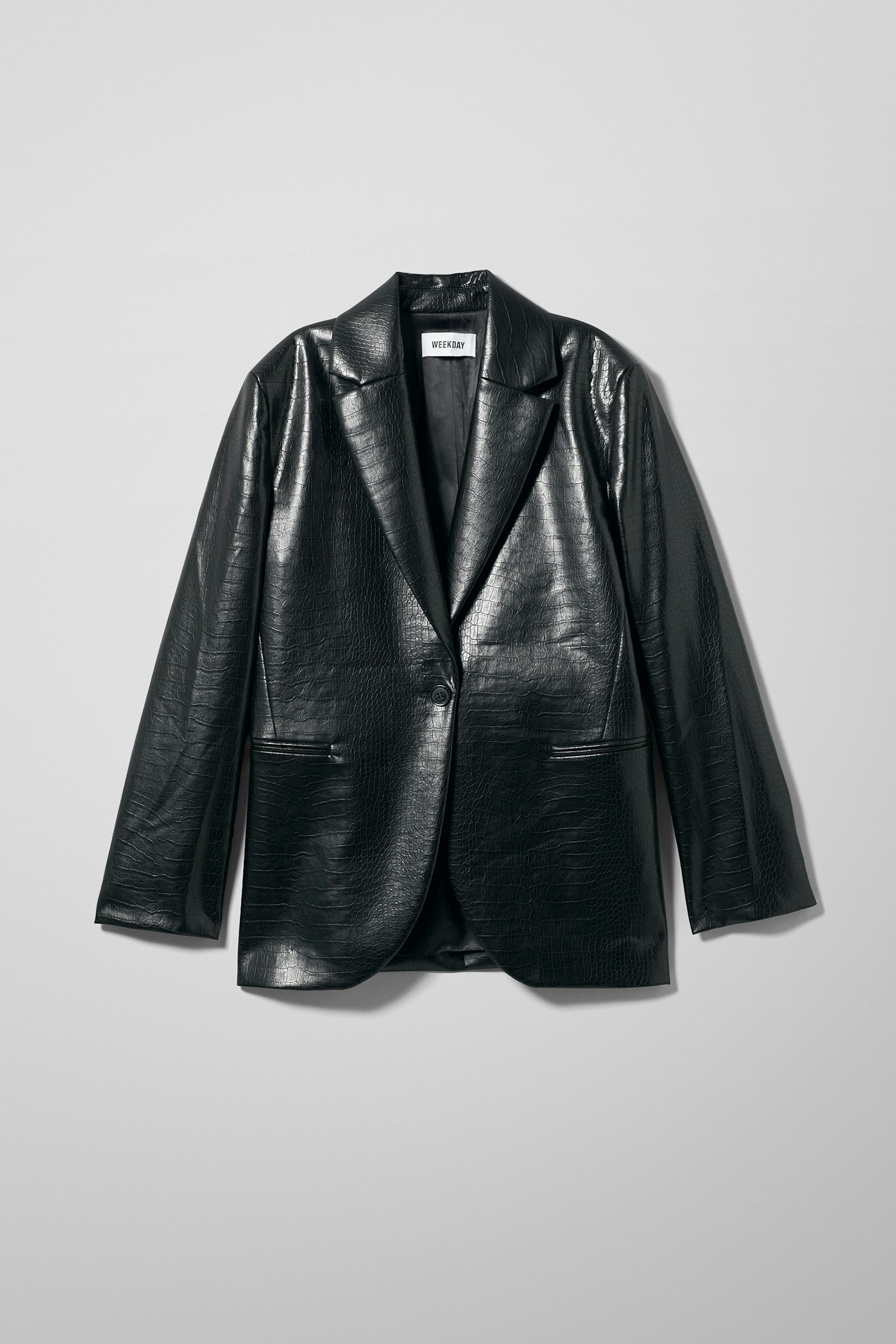 Weekday, Rumi Croco Blazer, £70