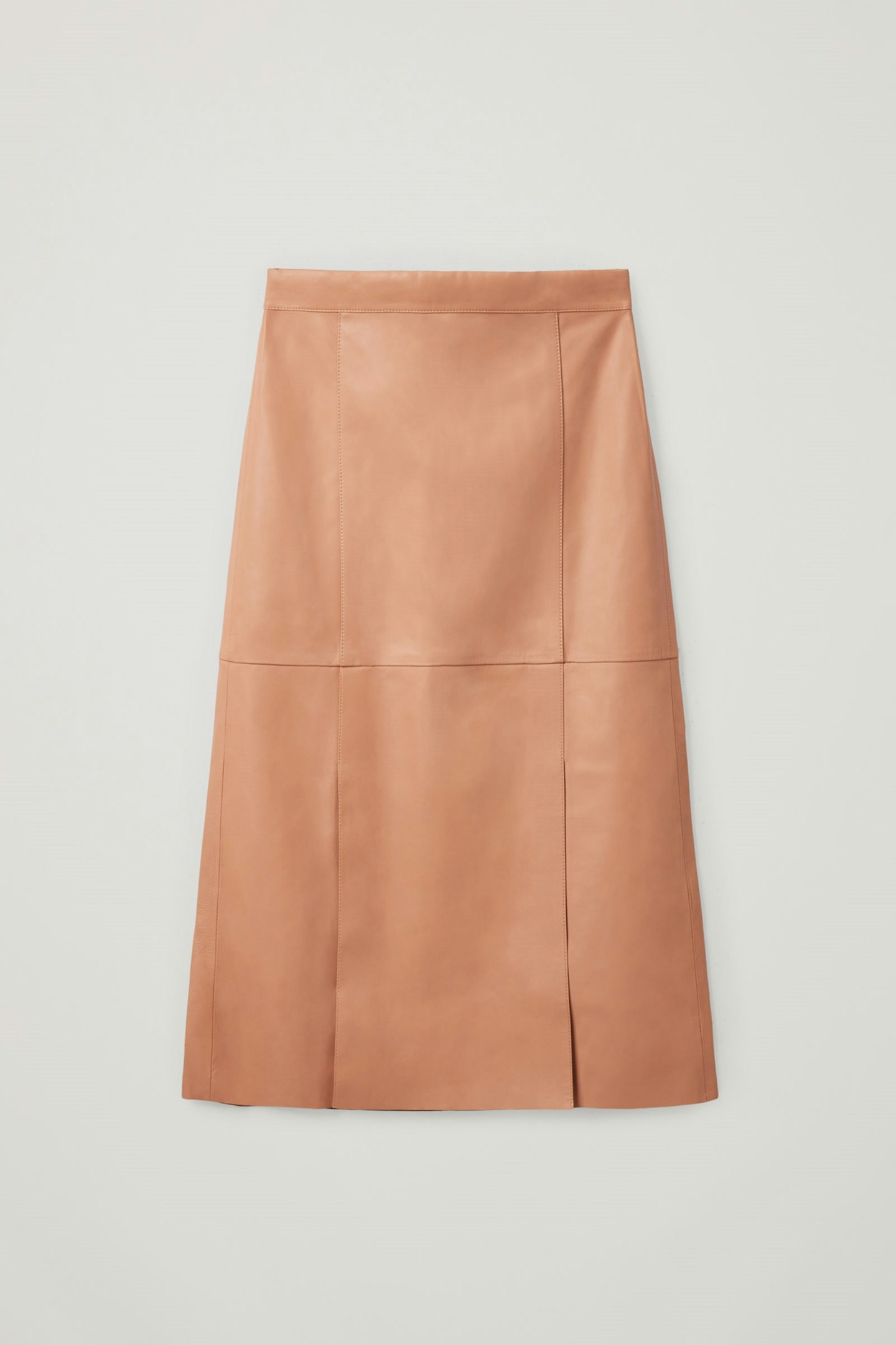 COS, Nappa A-Line Skirt, £250