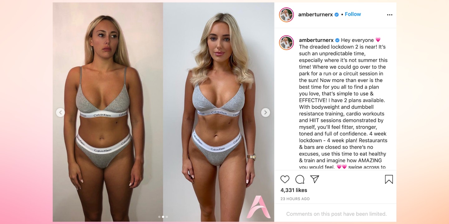 Amber turner six week body transformation