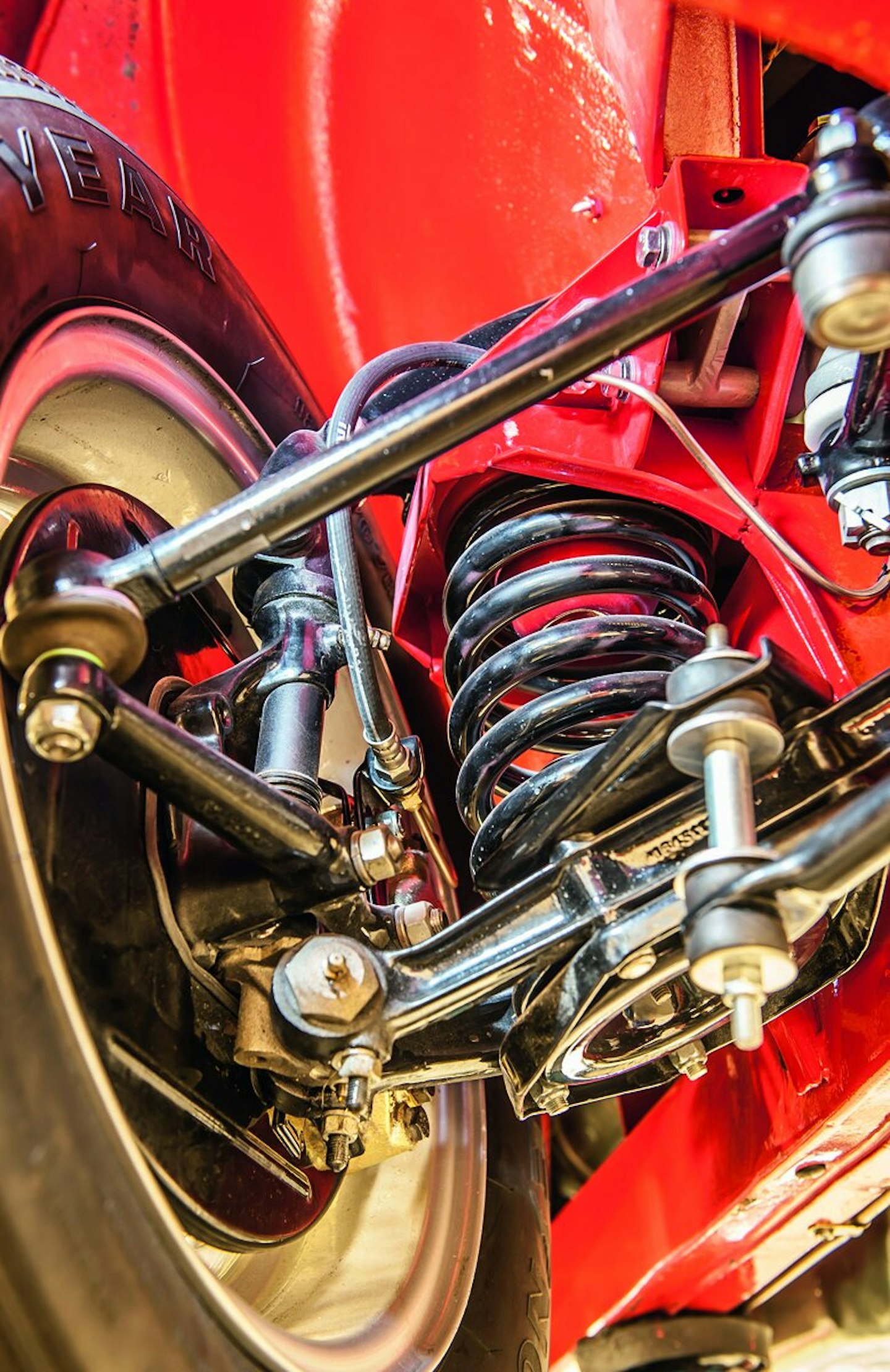 Steering has been returned to this ex-USA car’s original left-hand drive