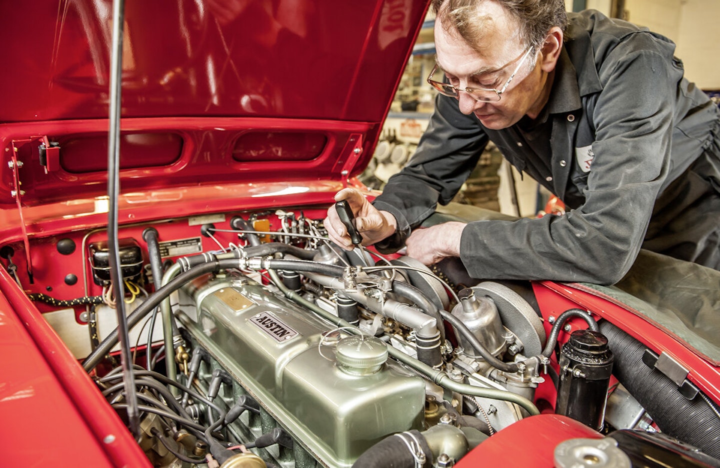 C-series engine was treated to a ceramic sealing process