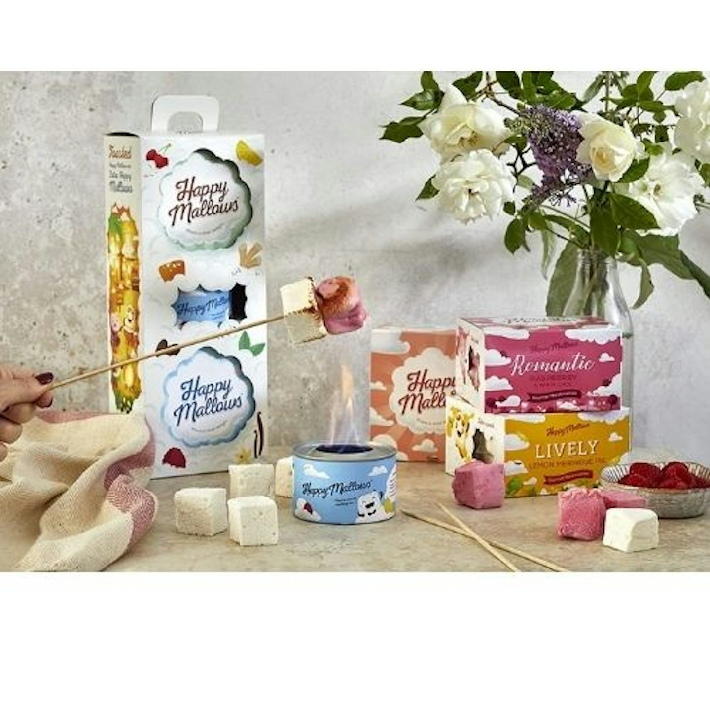 Happy Mallows Gourmet Marshmallows | Toasting Kit