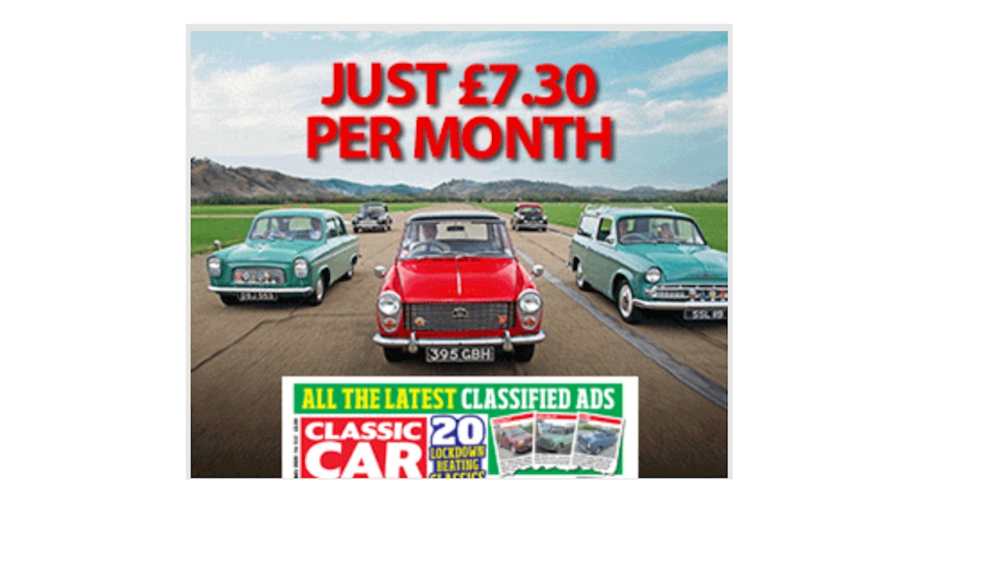 Subscribe to Classic Car Weekly