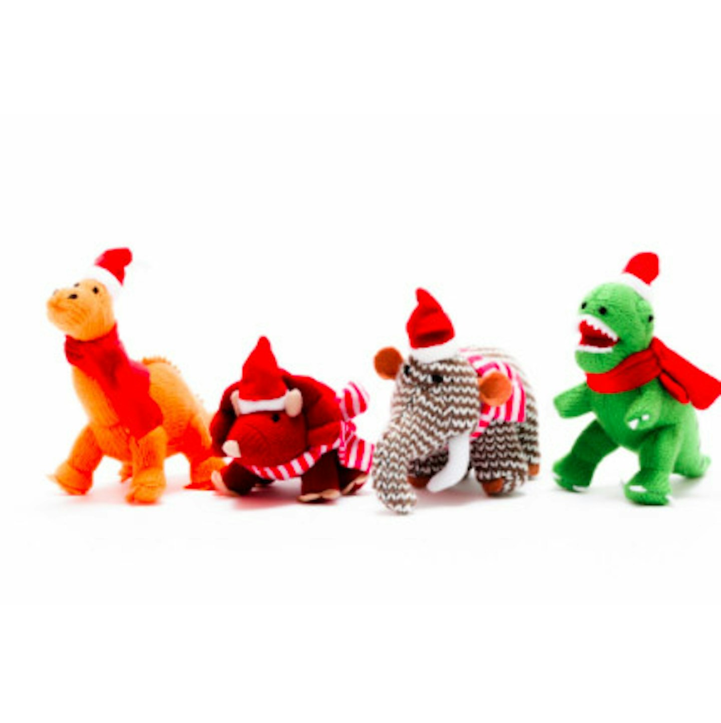 Knitted Dinosaur Decorations